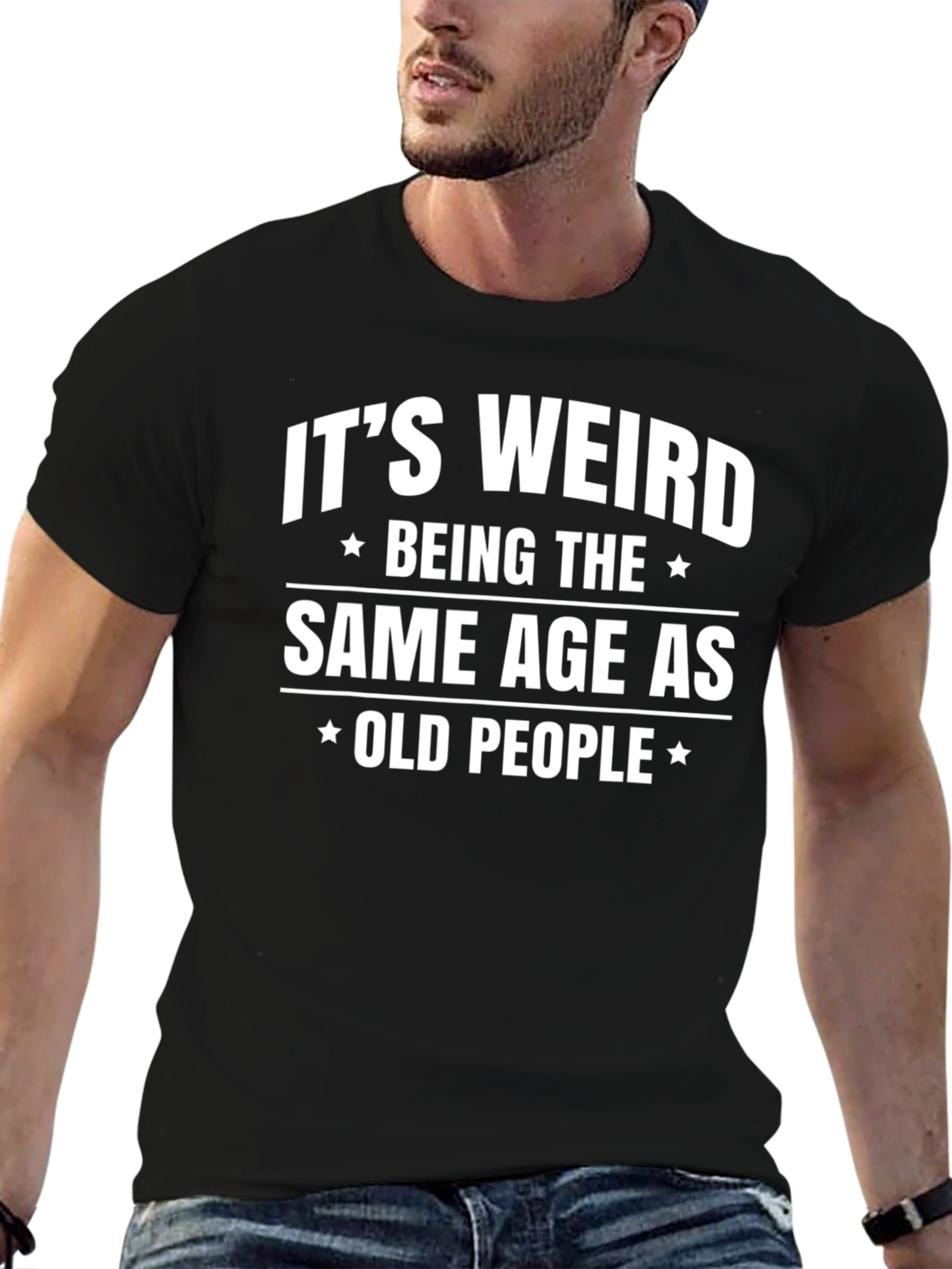 Funny Old People Graphic T-Shirt