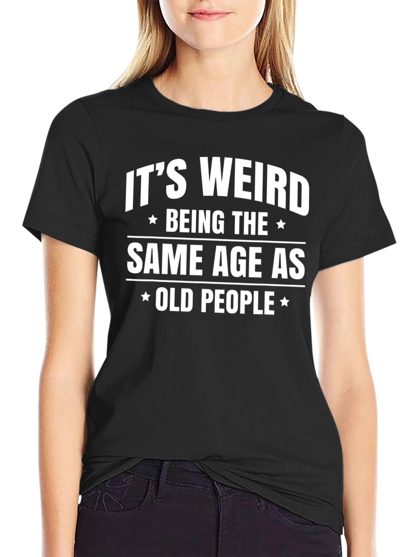 Funny Old People Graphic T-Shirt