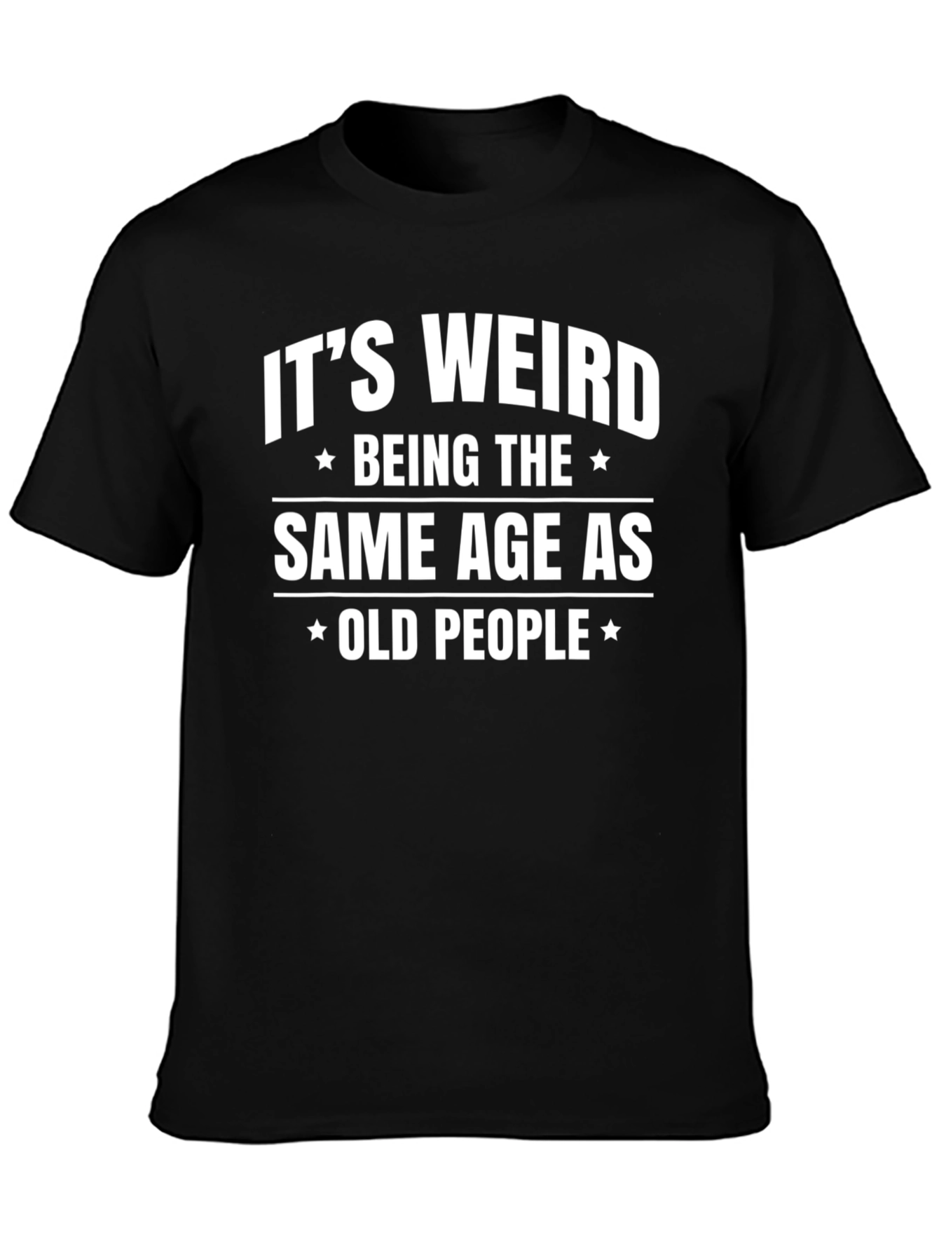 Funny Old People Graphic T-Shirt