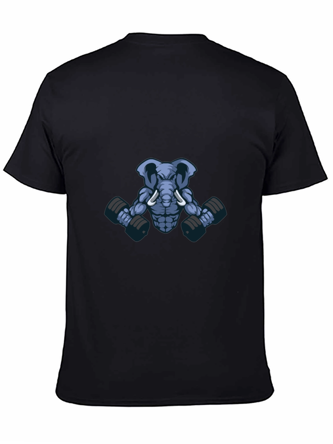 Elephant Gym T-Shirt - Funny Workout Tee