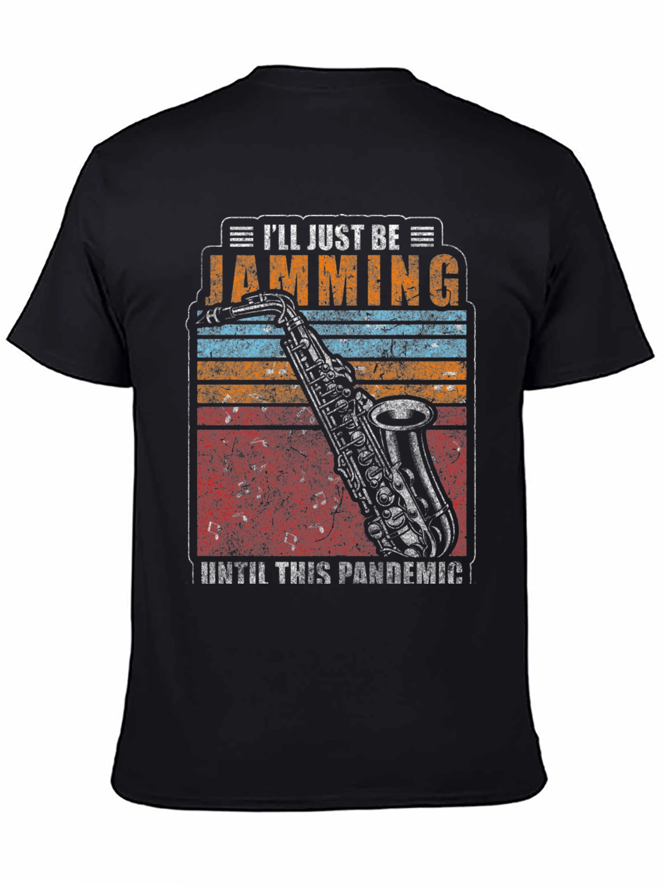 Jamming Saxophone Pandemic T-Shirt