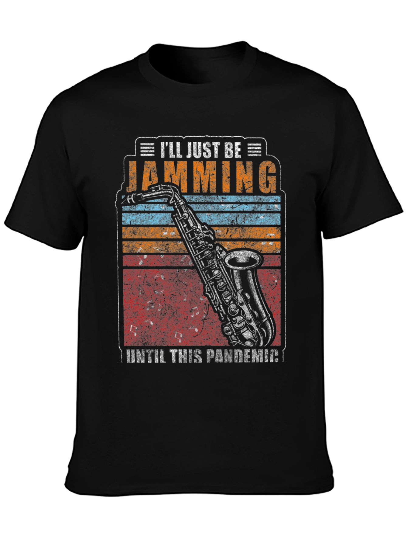 Jamming Saxophone Pandemic T-Shirt