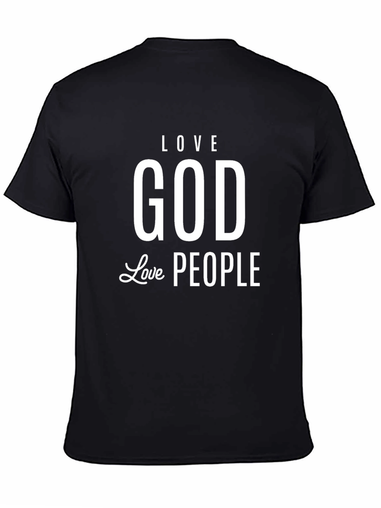 Love God Love People Graphic T-Shirt