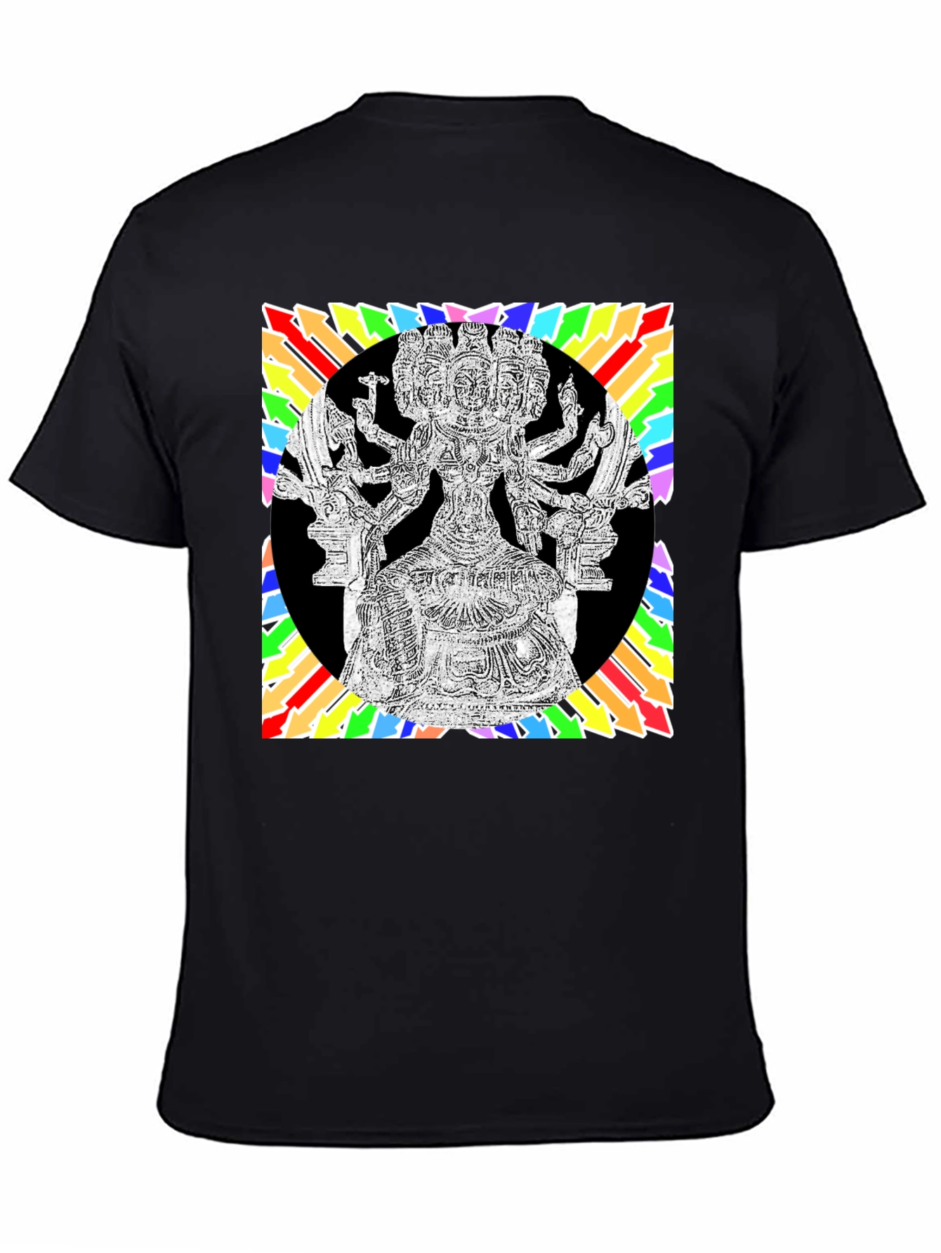 Psychedelic Hindu God Graphic Tee