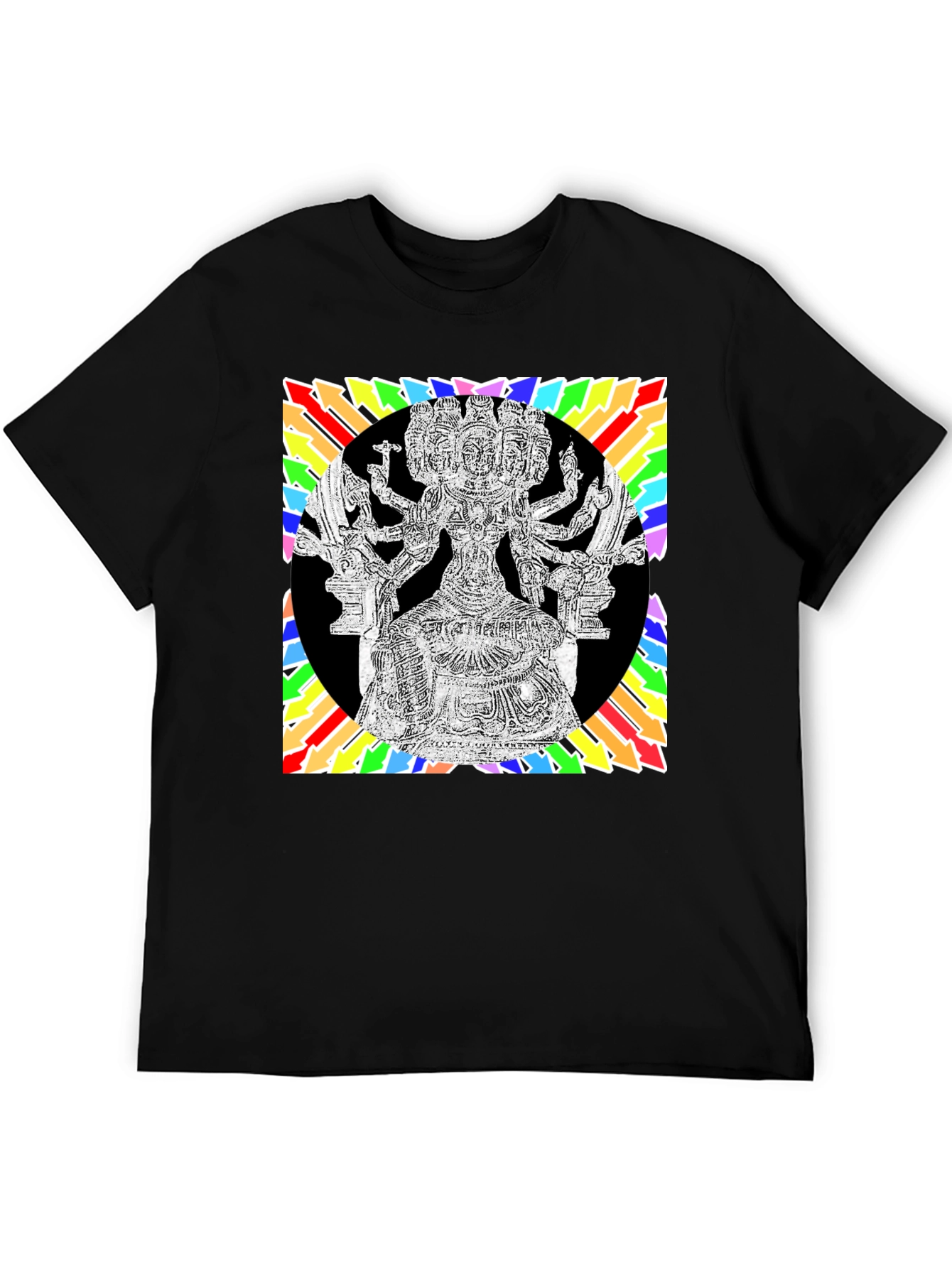 Psychedelic Hindu God Graphic Tee