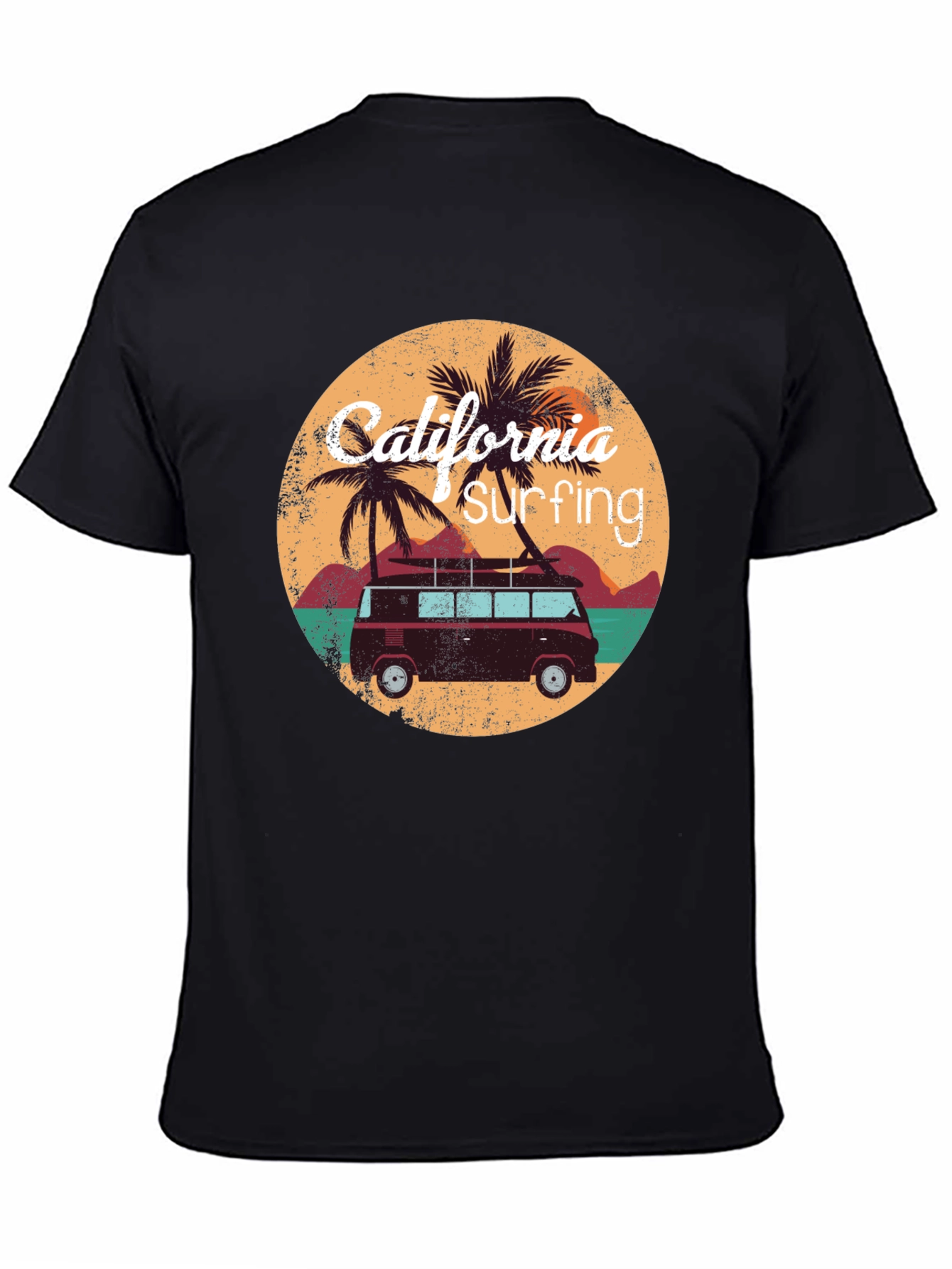 California Surfing Graphic Tee