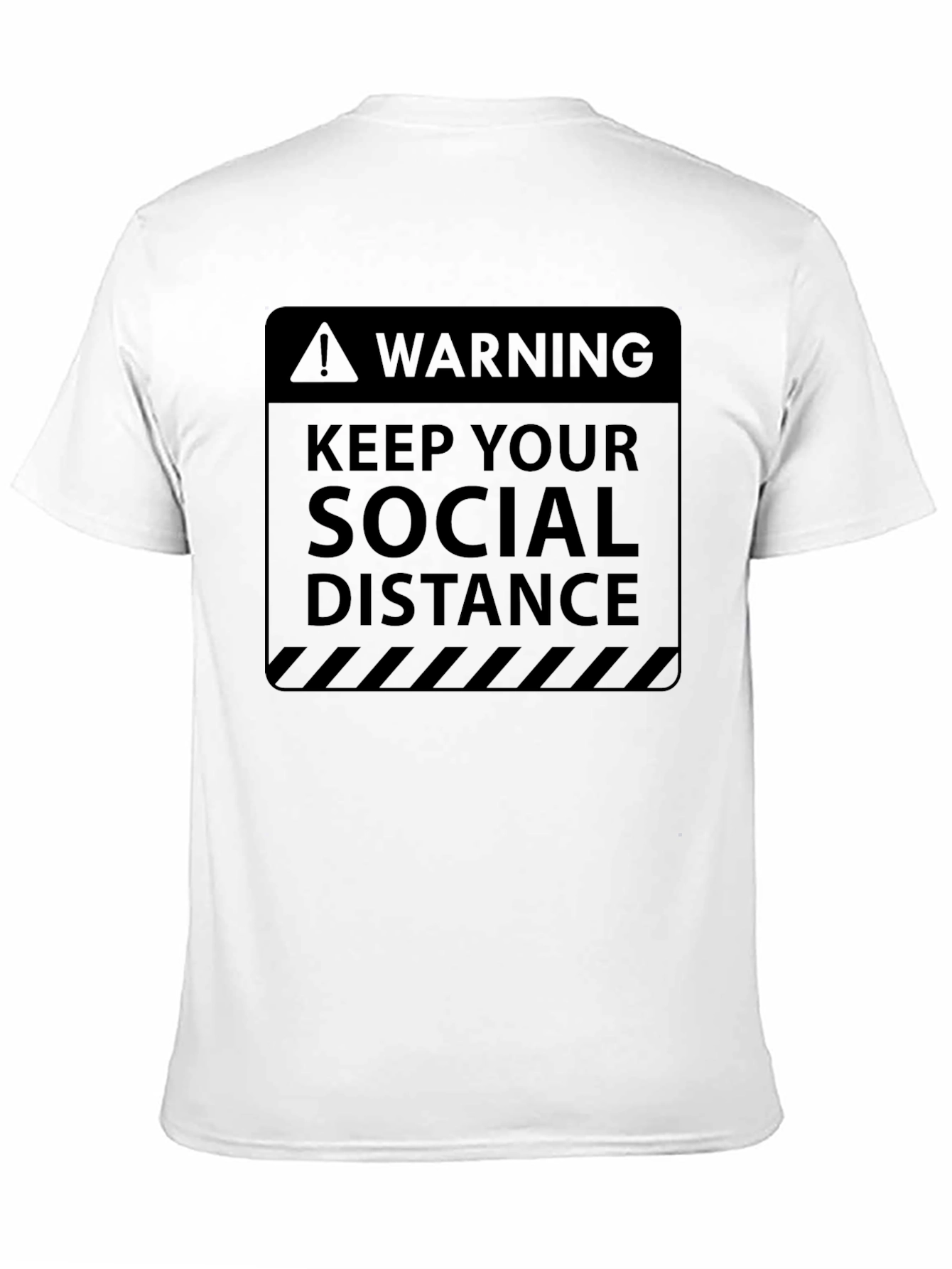 Warning Social Distance T-Shirt