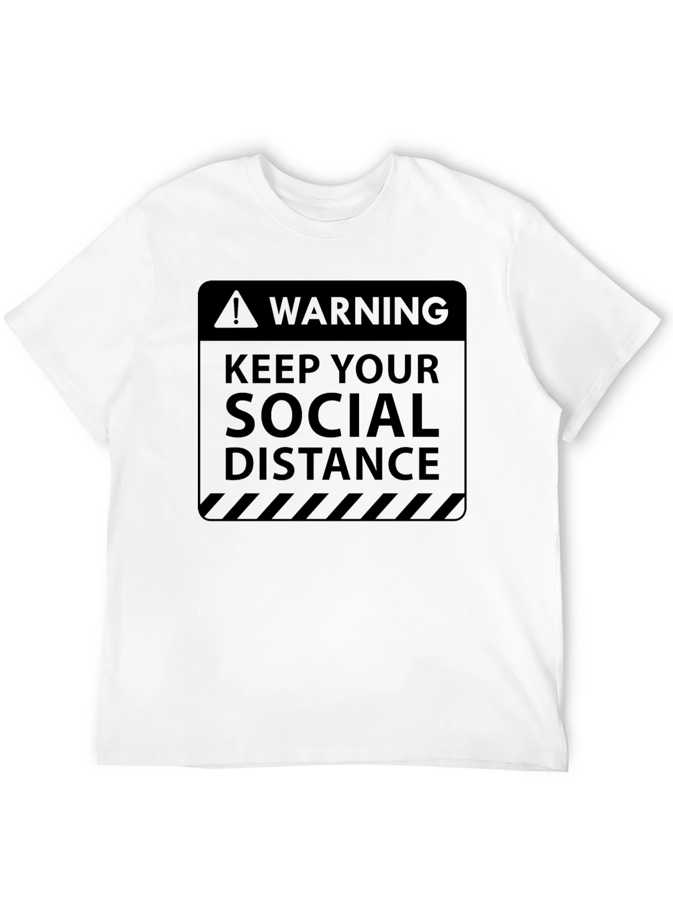 Warning Social Distance T-Shirt