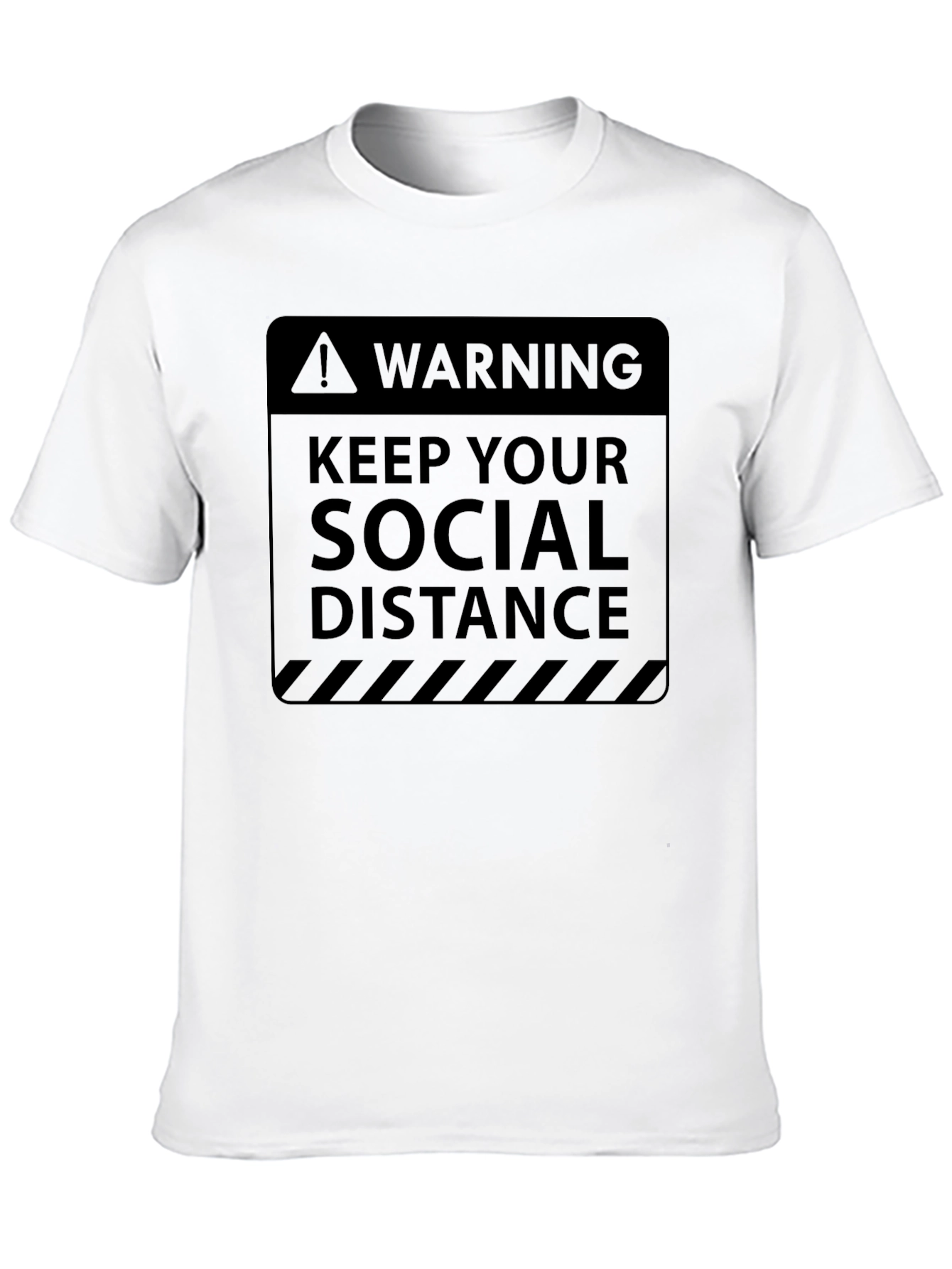 Warning Social Distance T-Shirt
