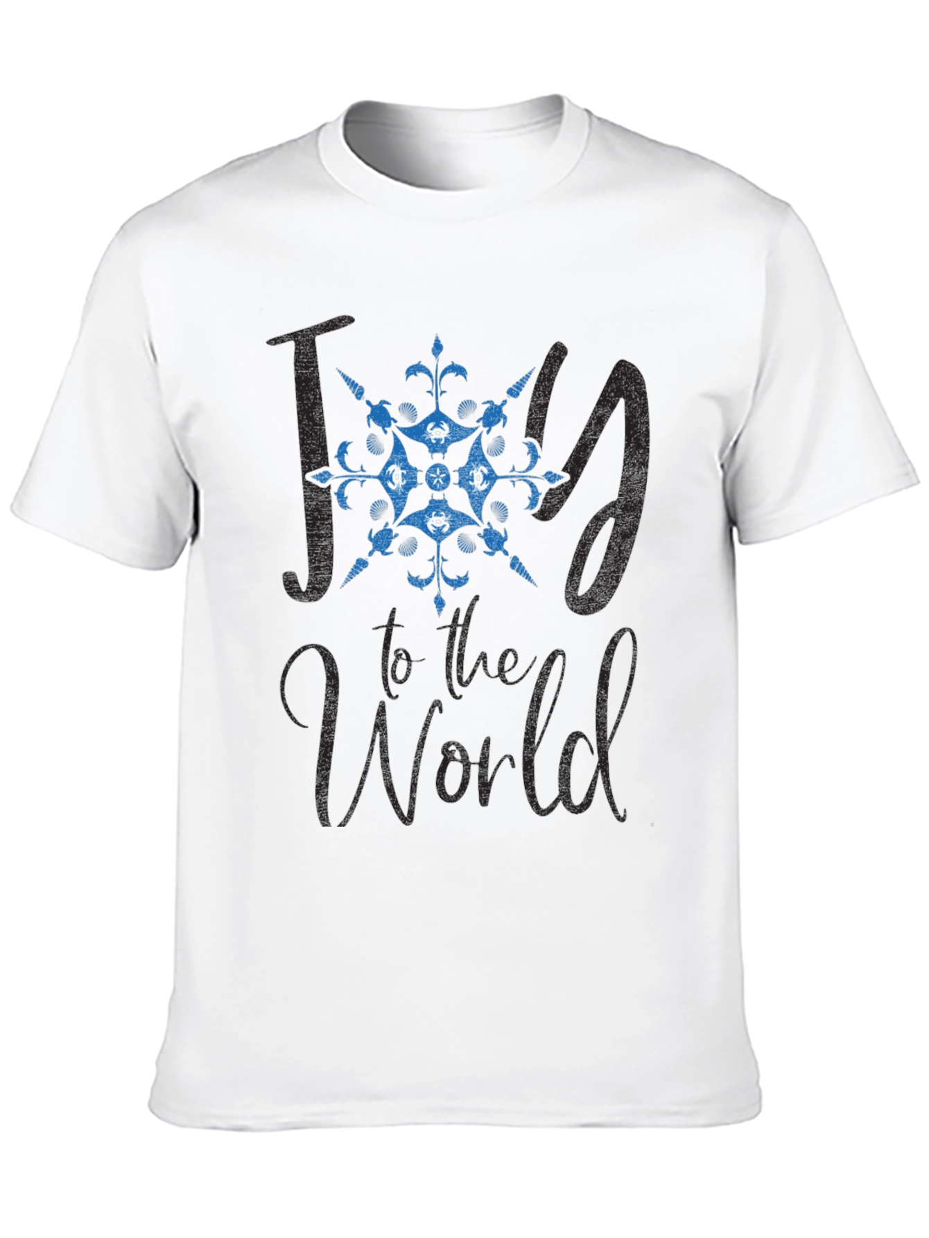 Joy to the World Christmas Graphic Tee