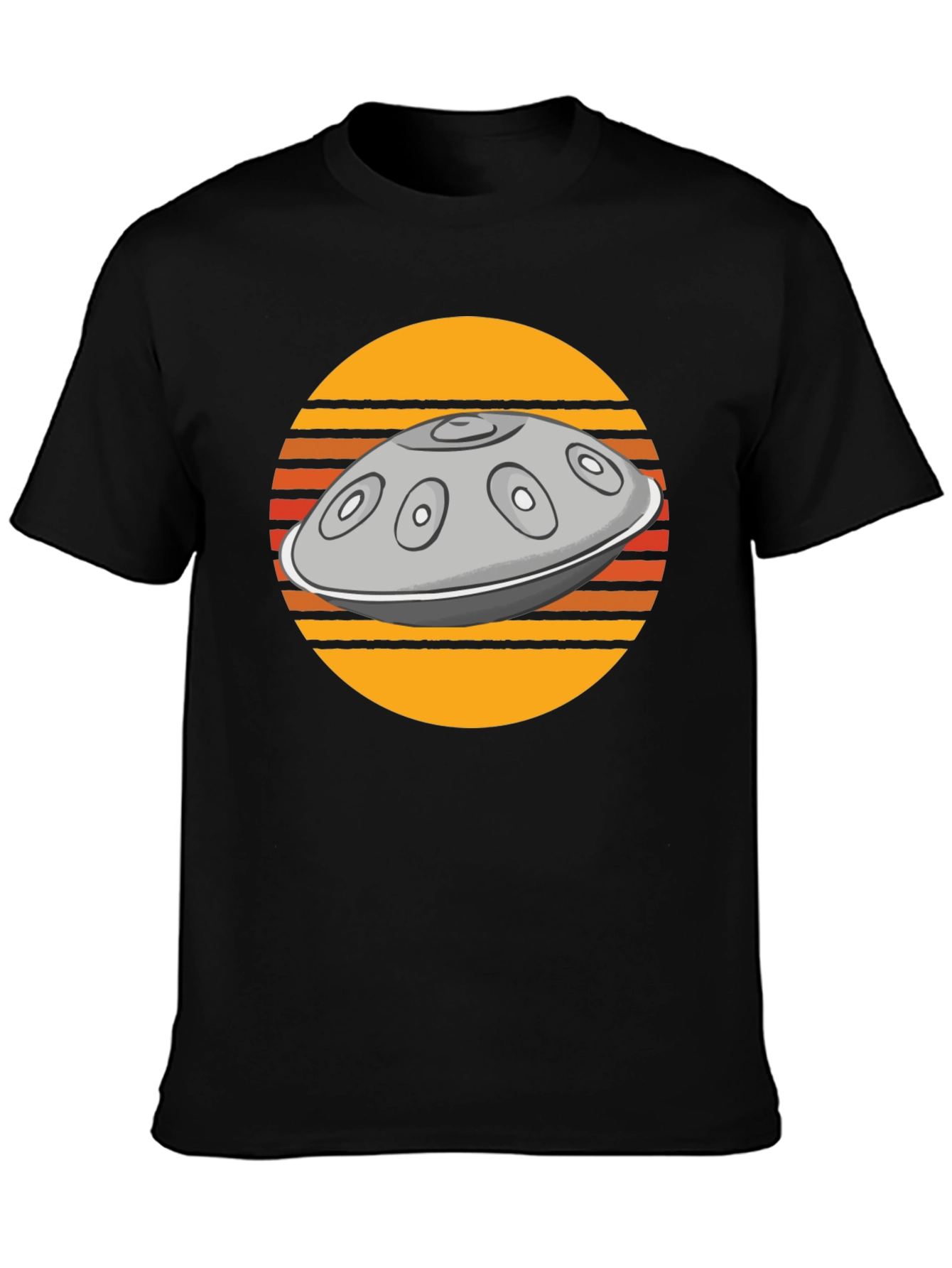 Retro Hang Drum Graphic Tee