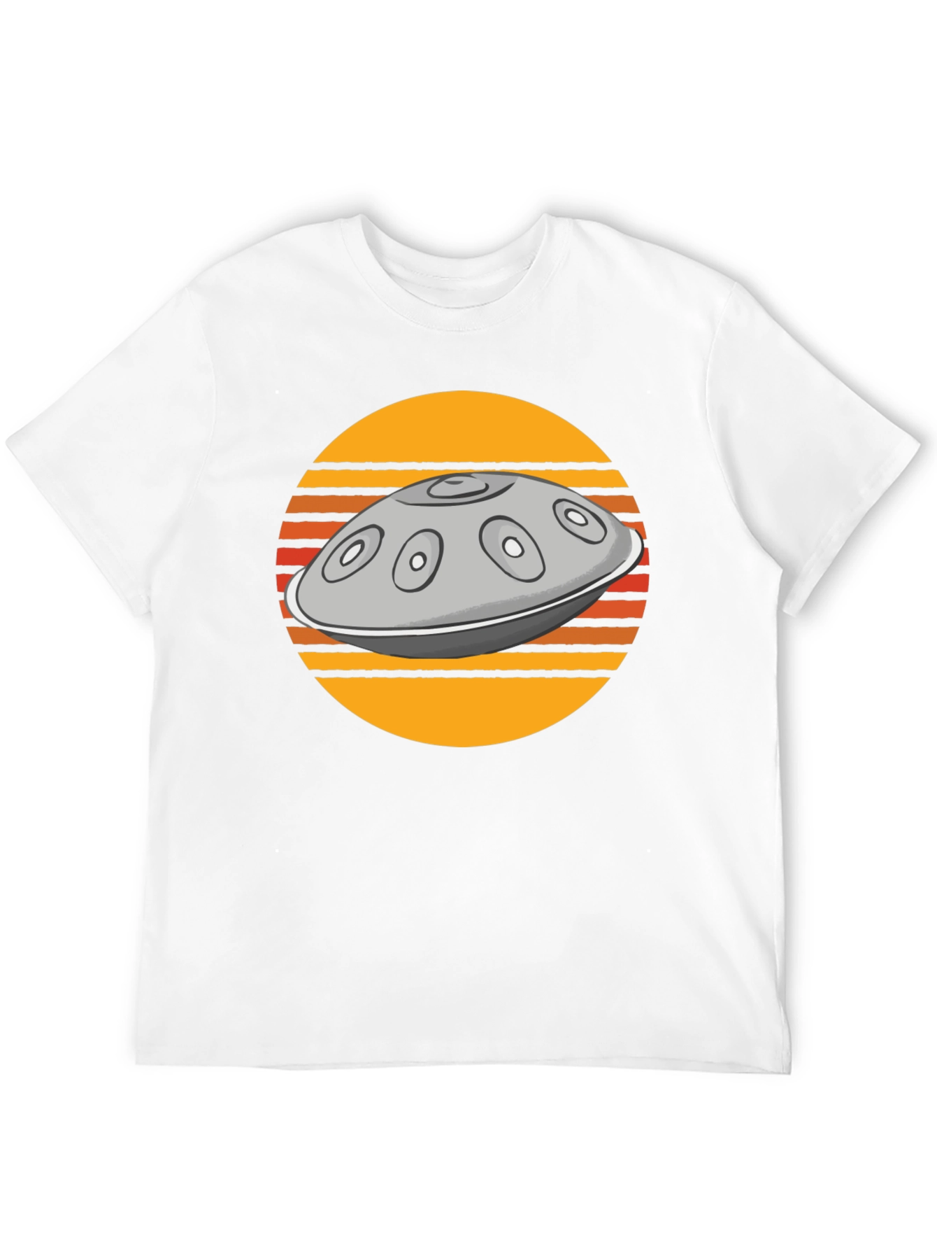 Retro Hang Drum Graphic Tee