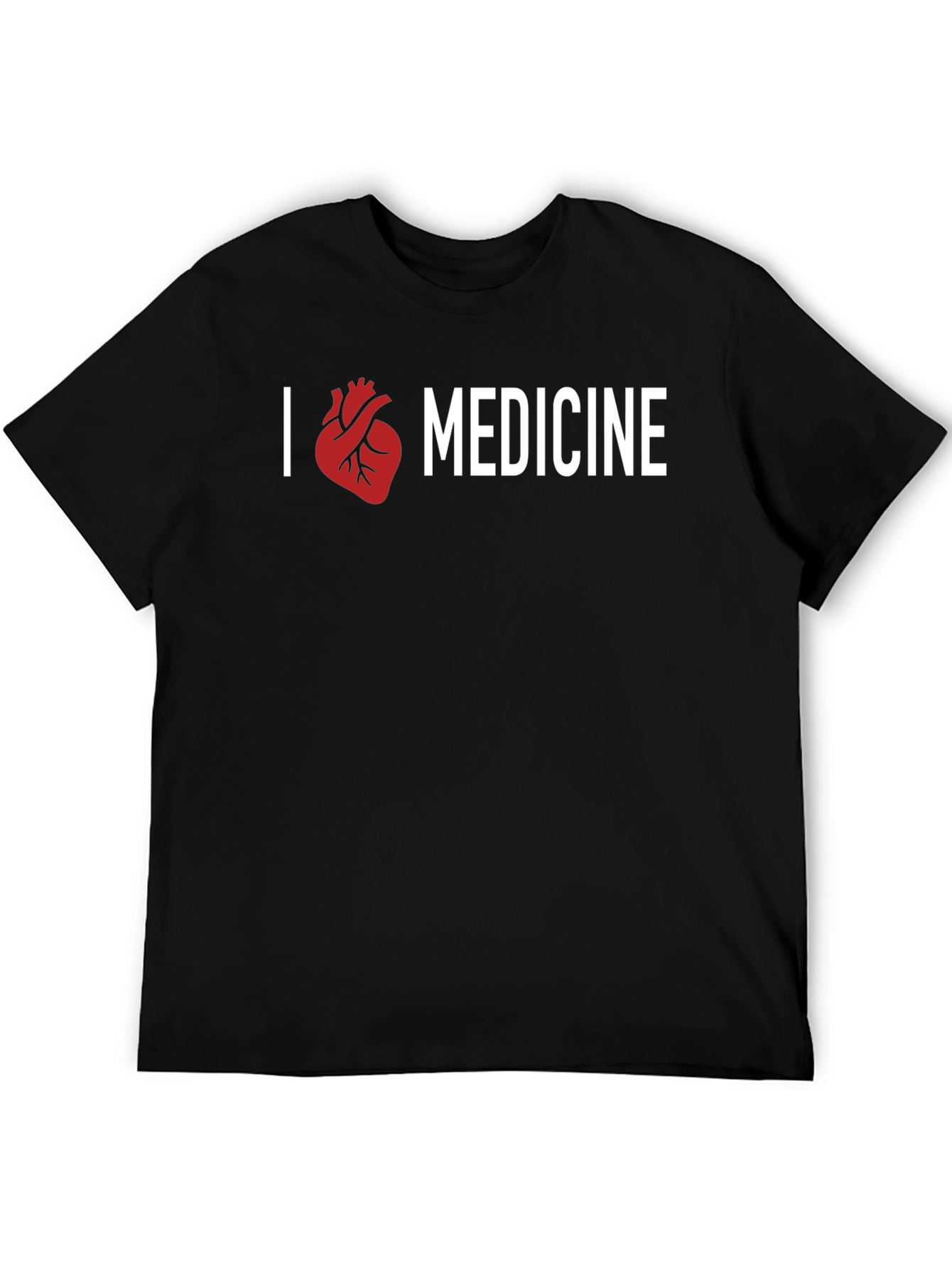 I Heart Medicine Graphic Tee - Black