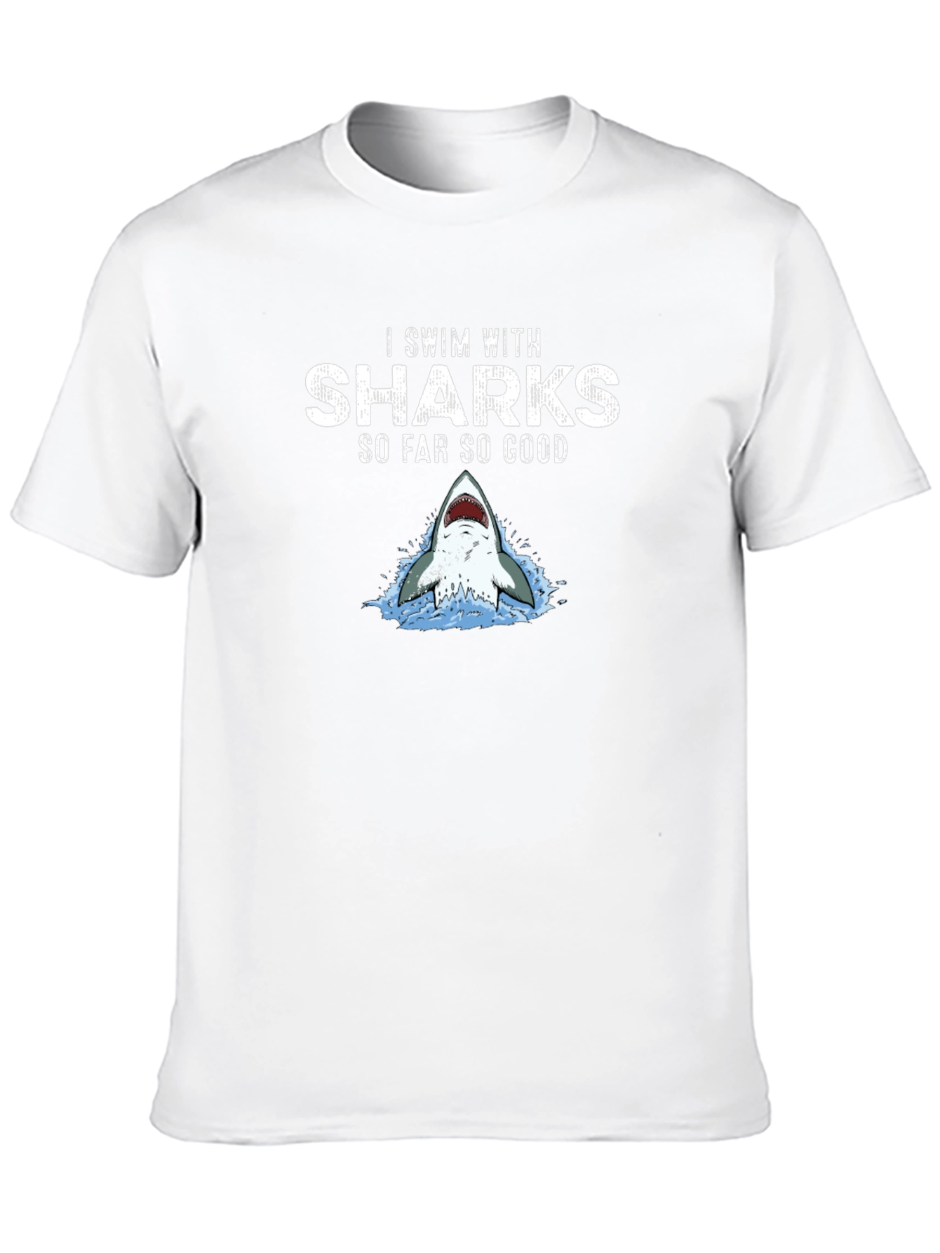 I Swim With Sharks Graphic Tee
