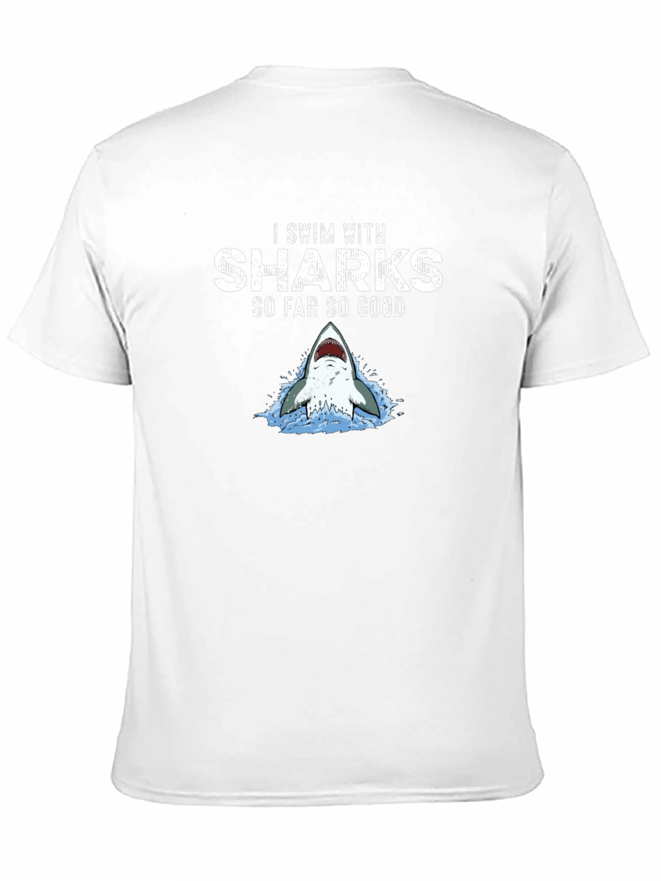 I Swim With Sharks Graphic Tee