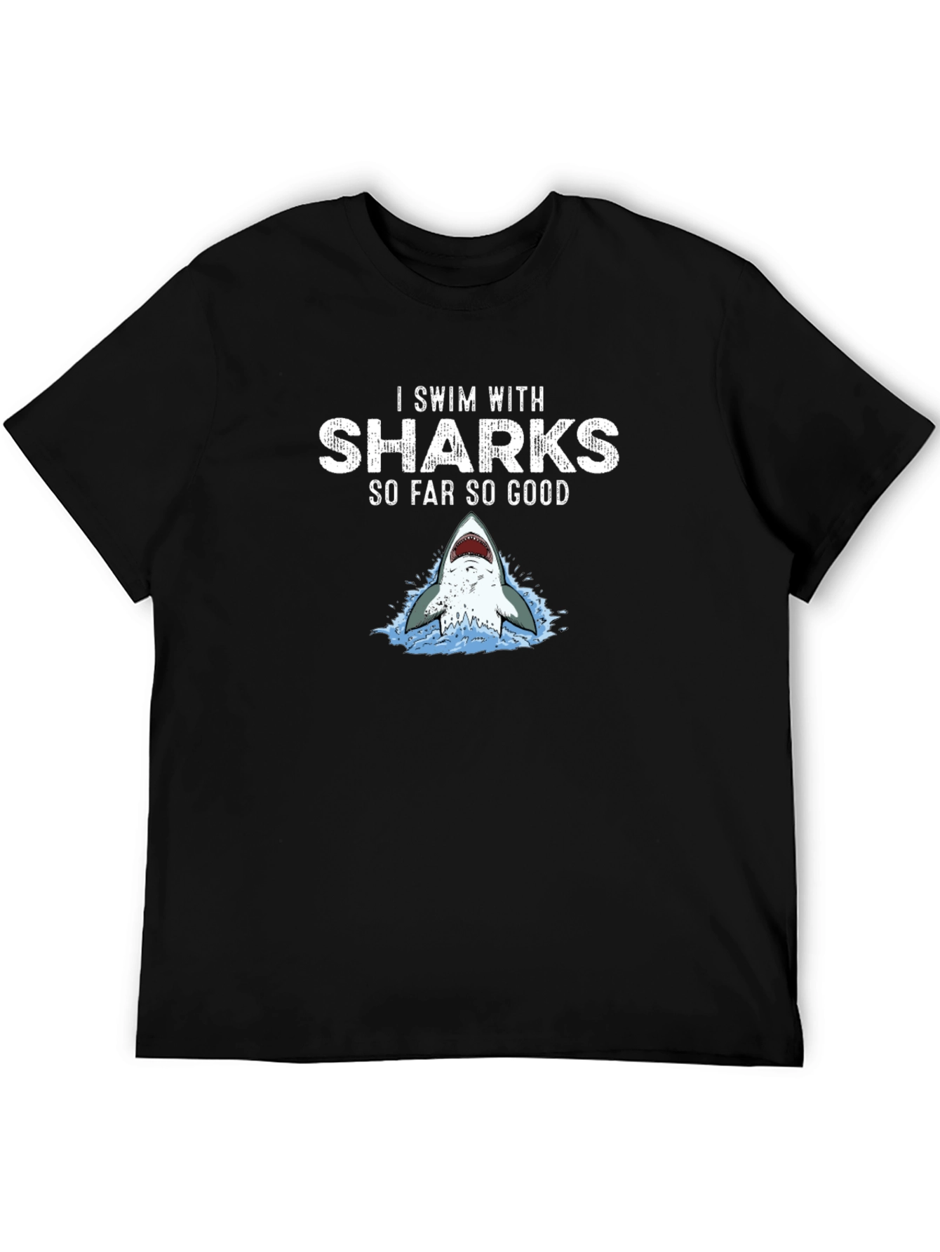 I Swim With Sharks Graphic Tee