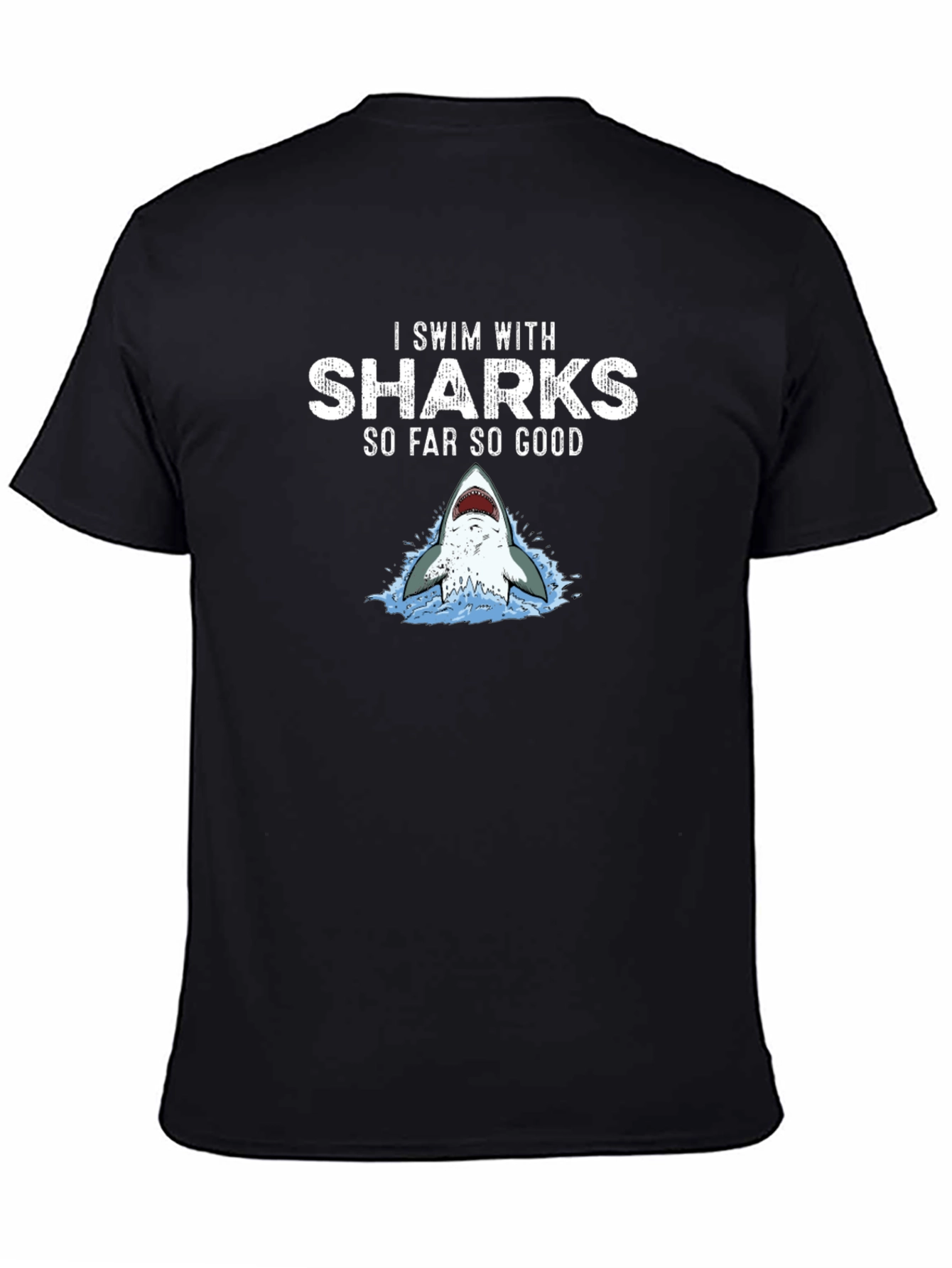 I Swim With Sharks Graphic Tee