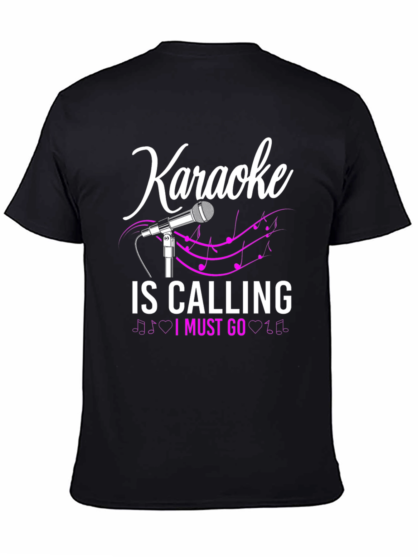 Karaoke Calling T-Shirt: Music Lovers Tee