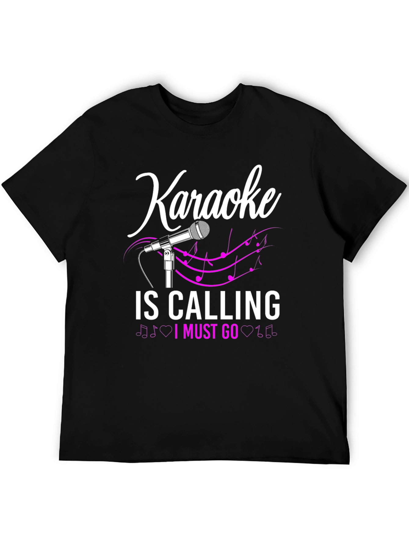 Karaoke Calling T-Shirt: Music Lovers Tee