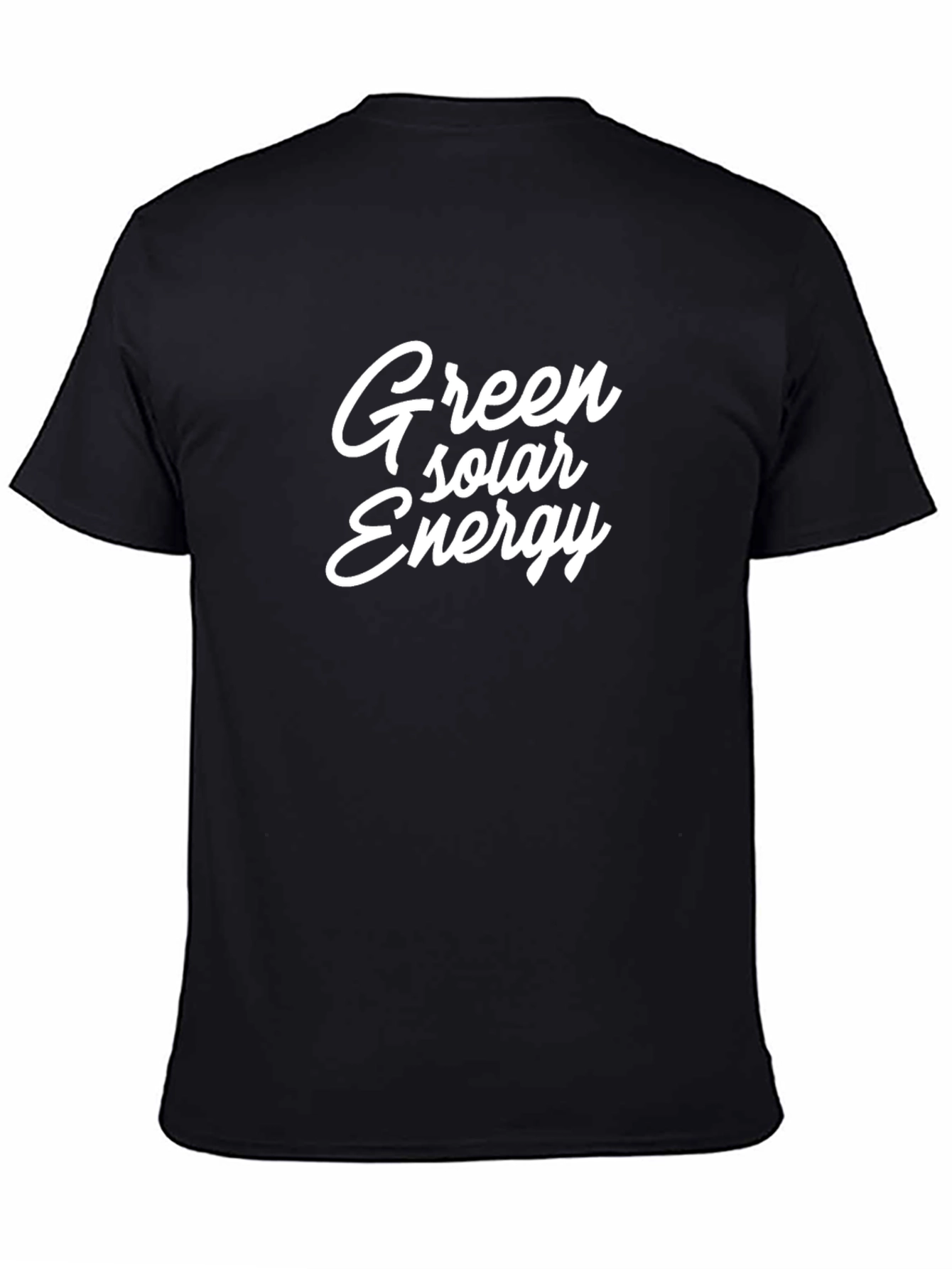 Green Solar Energy Graphic T-Shirt