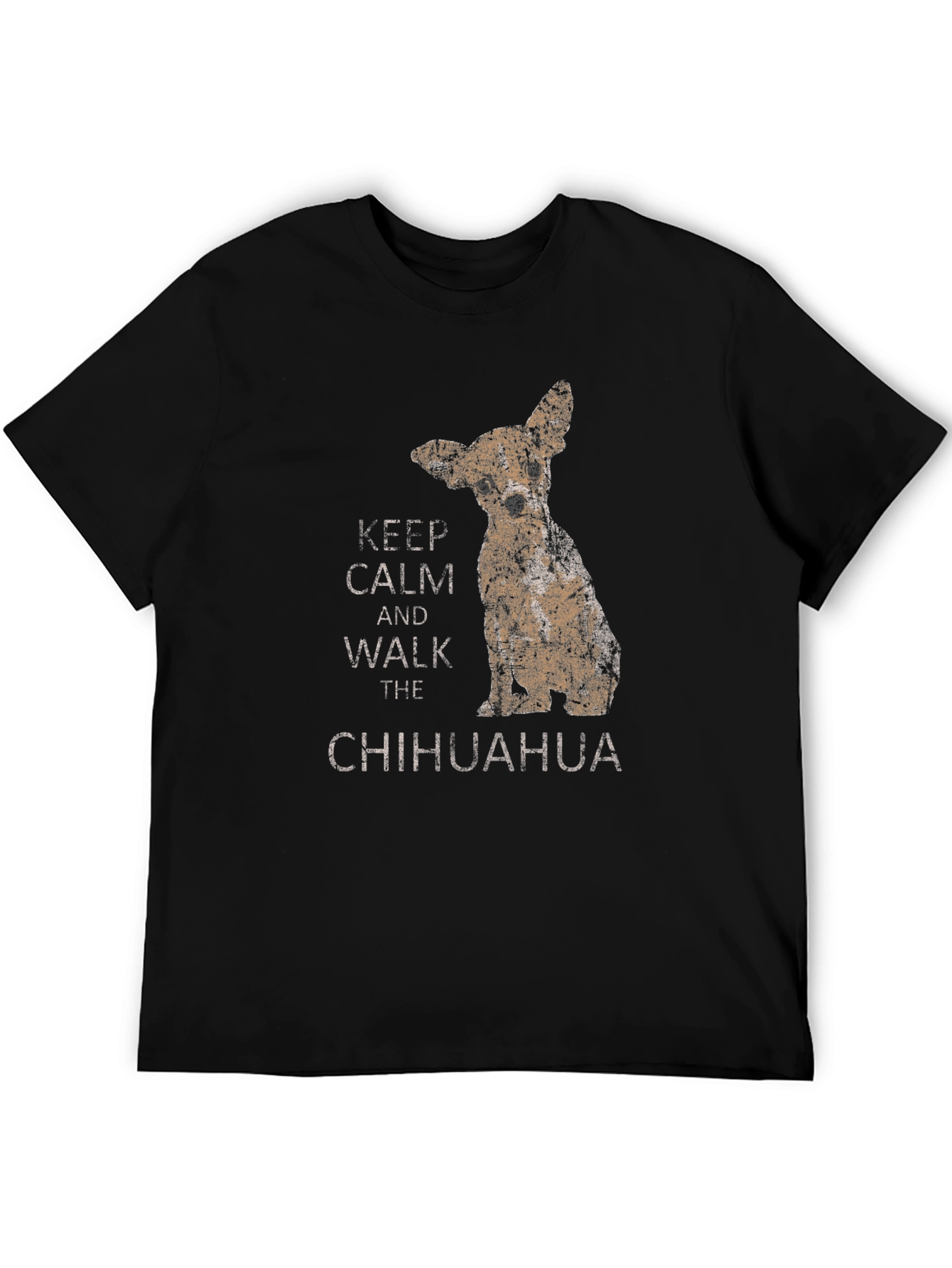 Keep Calm Chihuahua Graphic Tee
