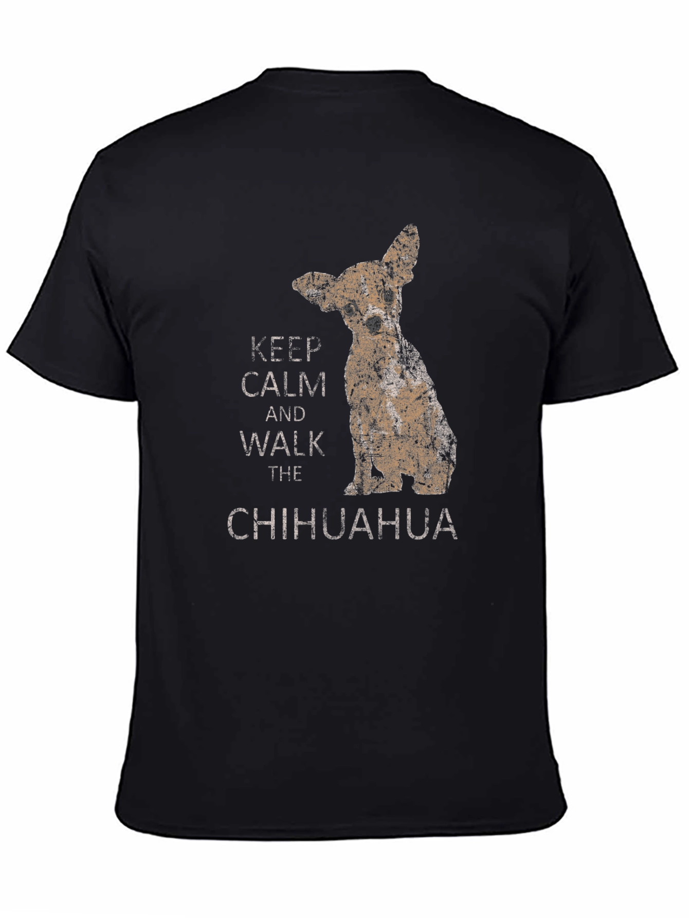 Keep Calm Chihuahua Graphic Tee