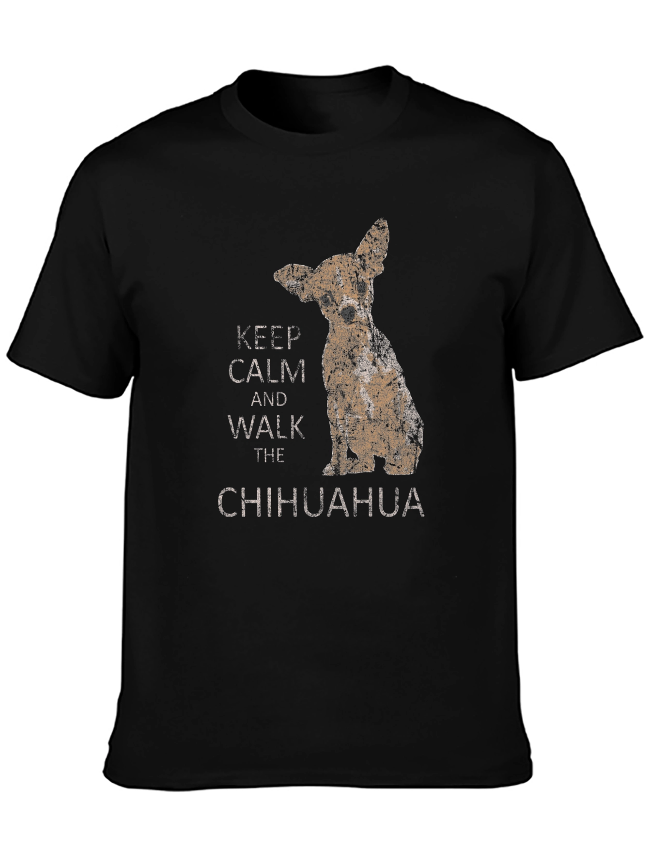 Keep Calm Chihuahua Graphic Tee