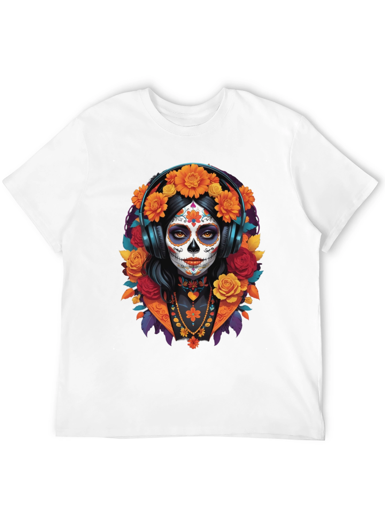 Sugar Skull Woman T-Shirt