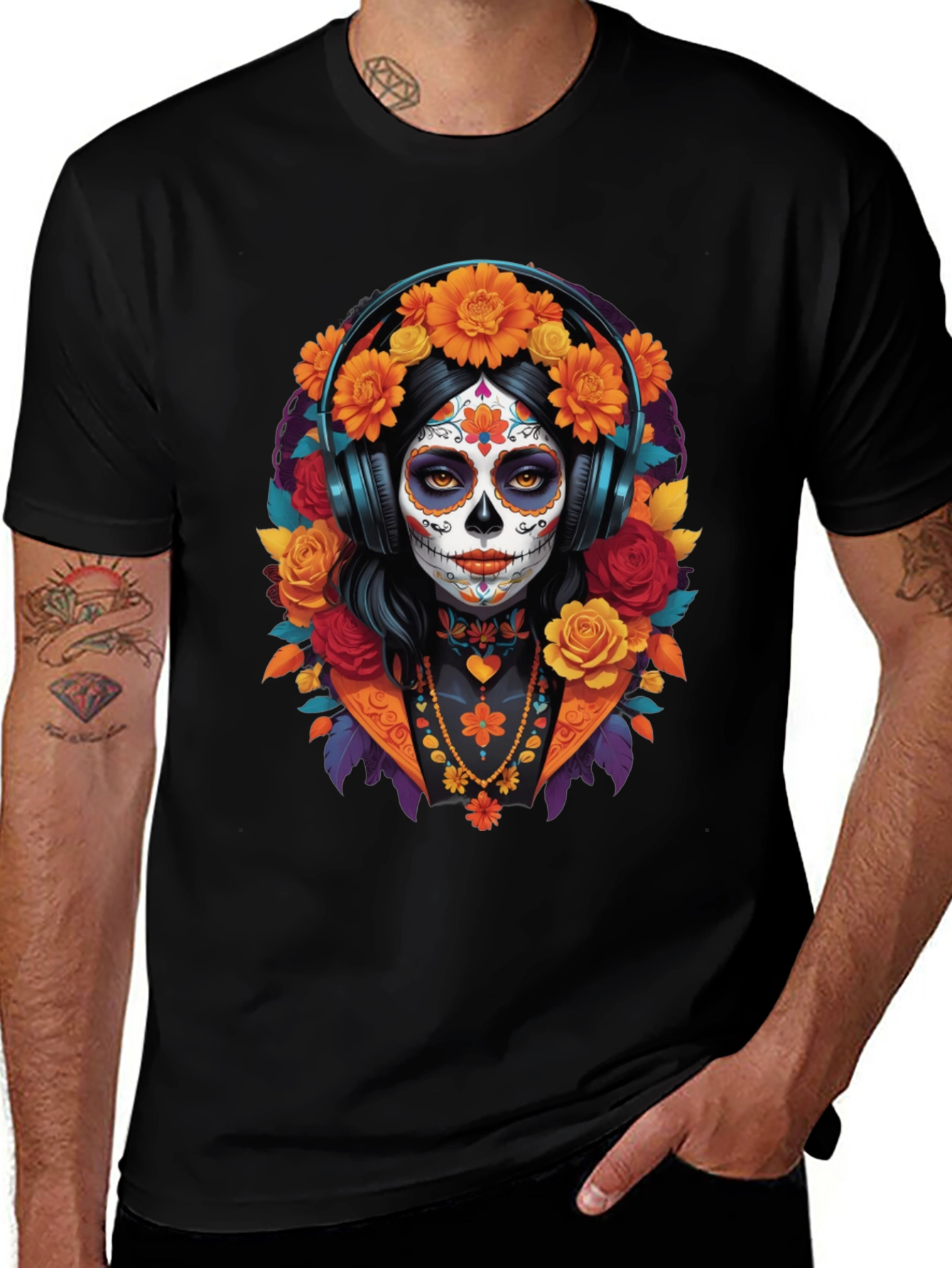 Sugar Skull Woman T-Shirt