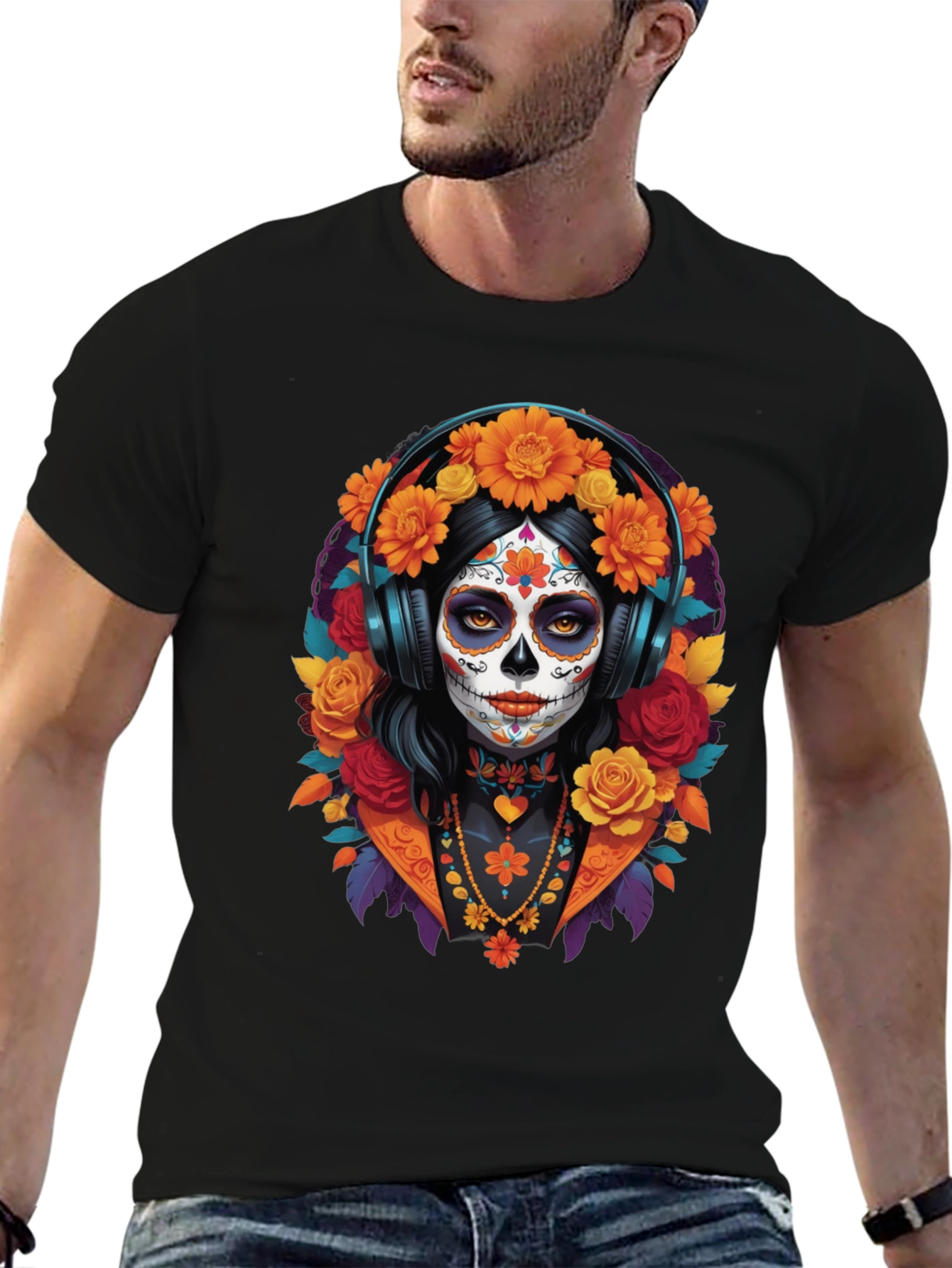 Sugar Skull Woman T-Shirt