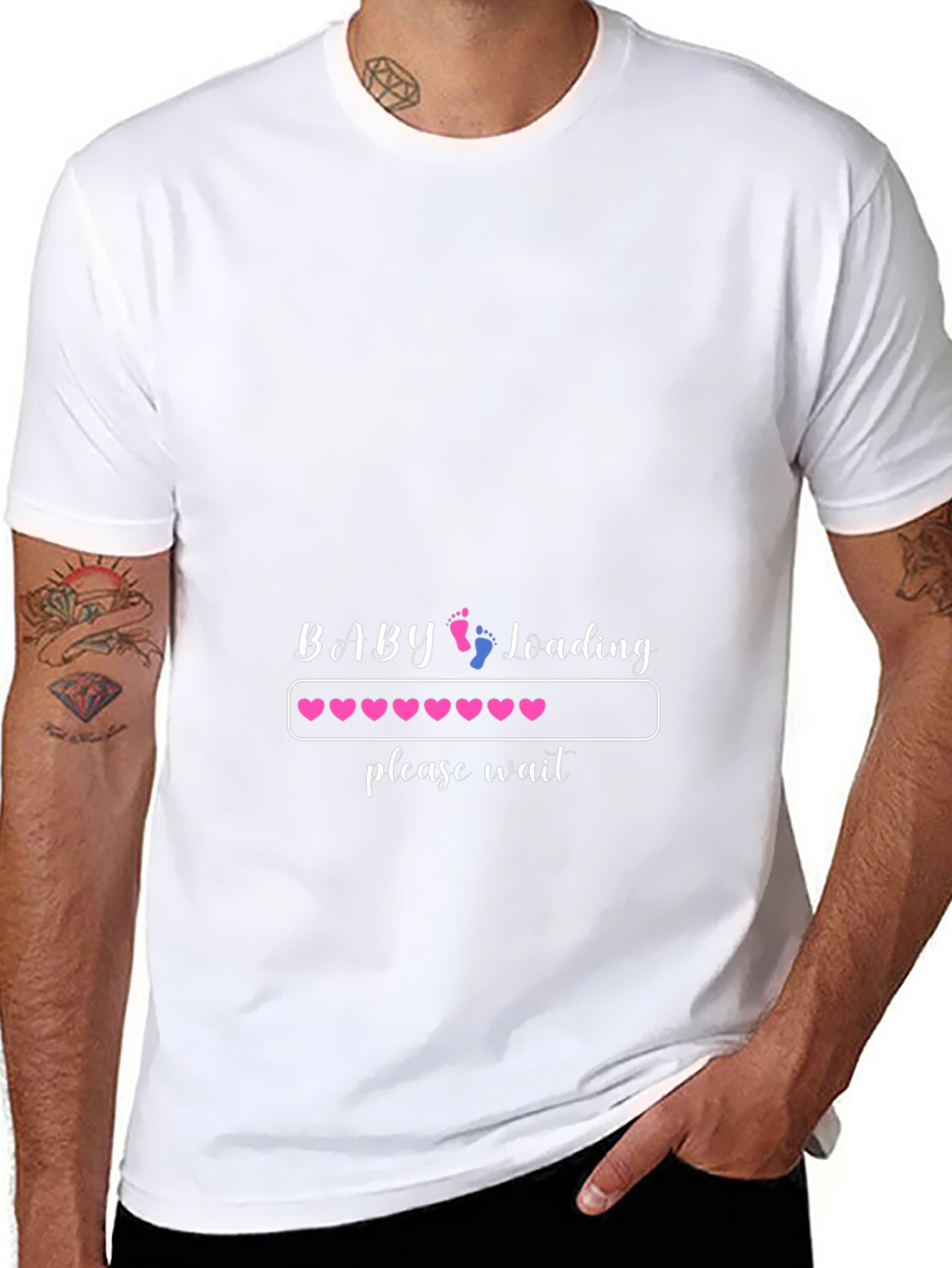 Baby Loading T-Shirt - Pregnancy Announcement Tee