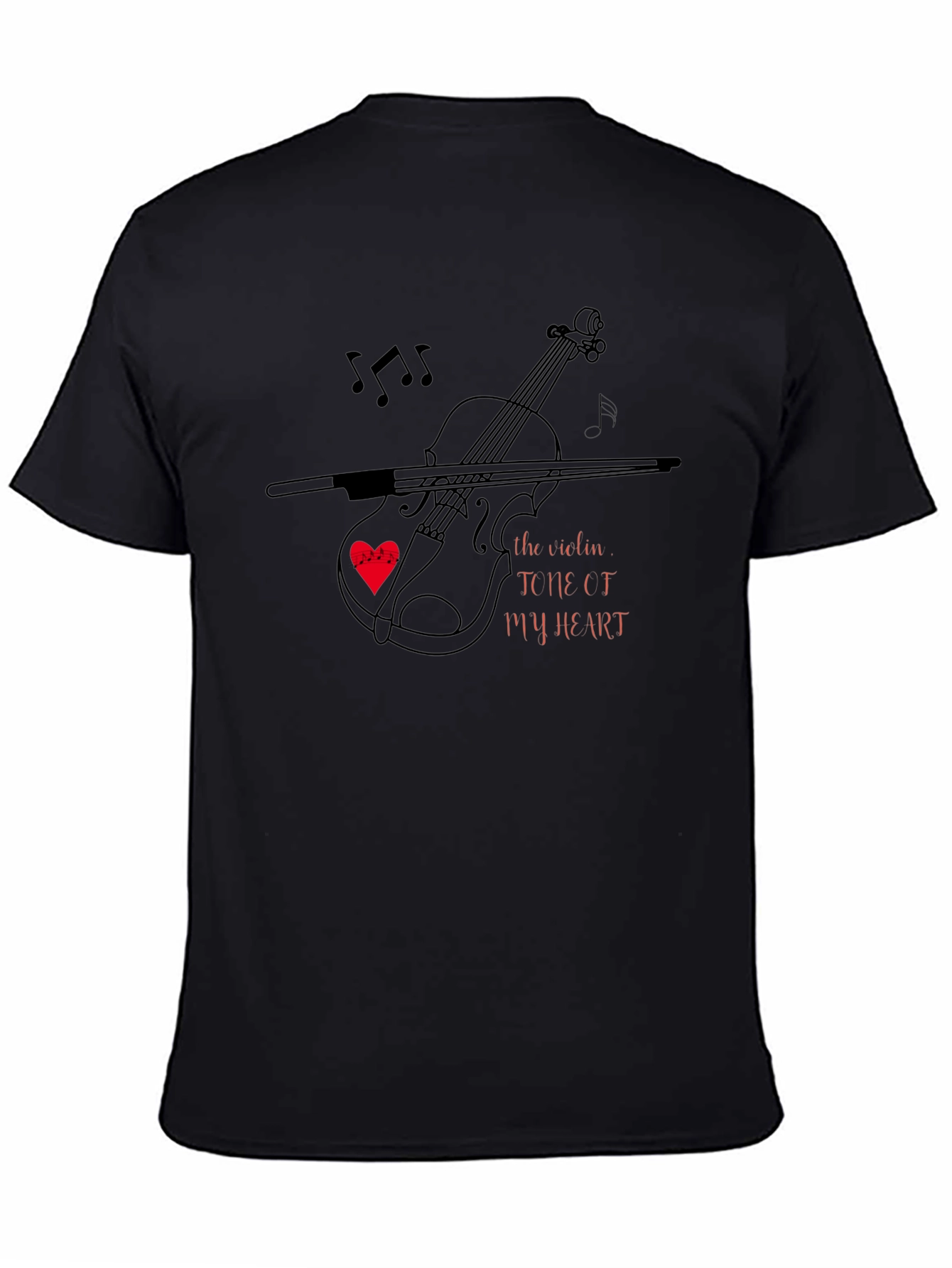 Violin Tune of My Heart Graphic Tee