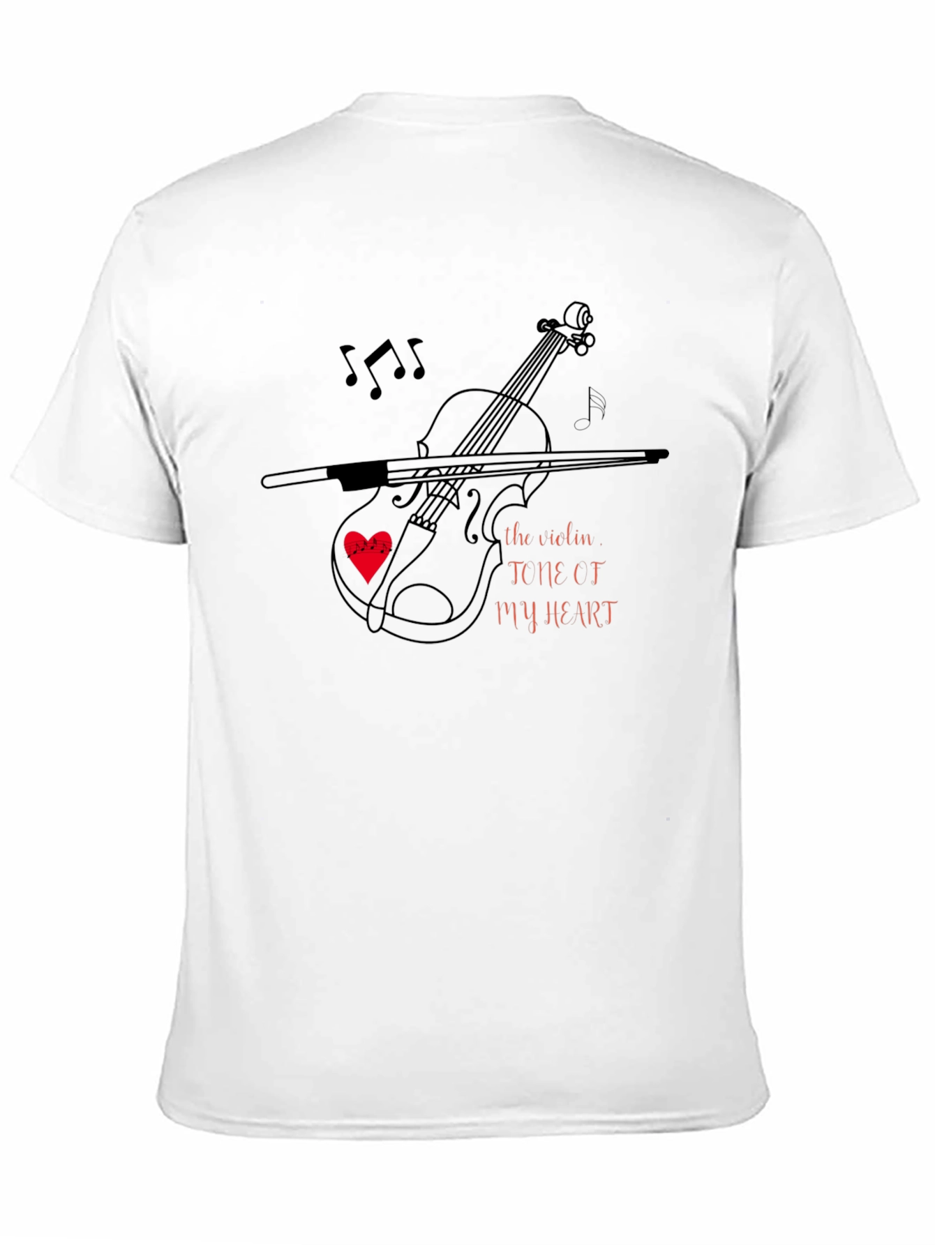 Violin Tune of My Heart Graphic Tee