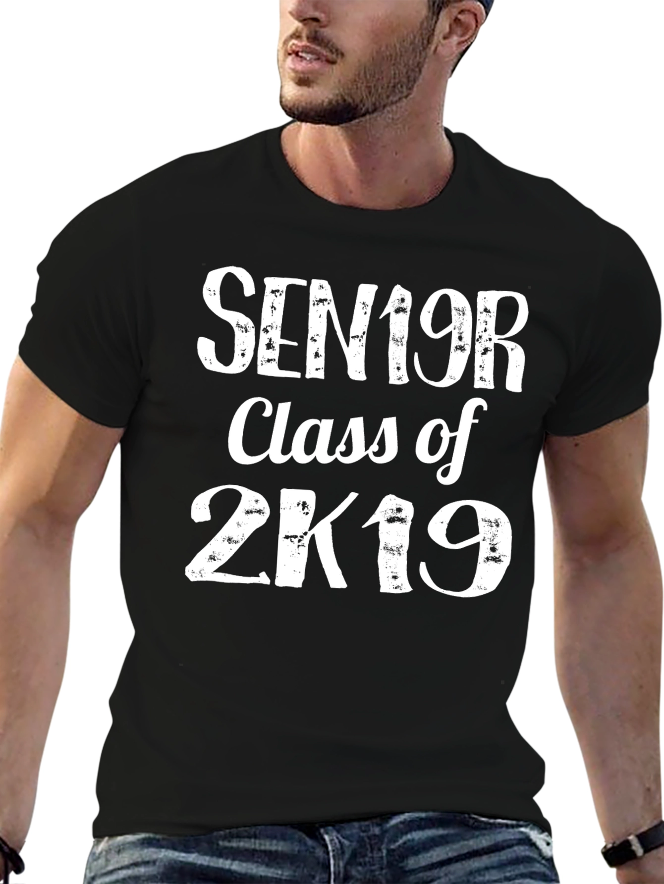 Senior Class of 2K19 Black T-Shirt