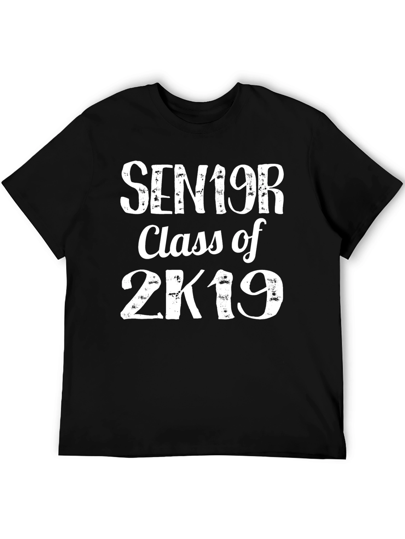 Senior Class of 2K19 Black T-Shirt