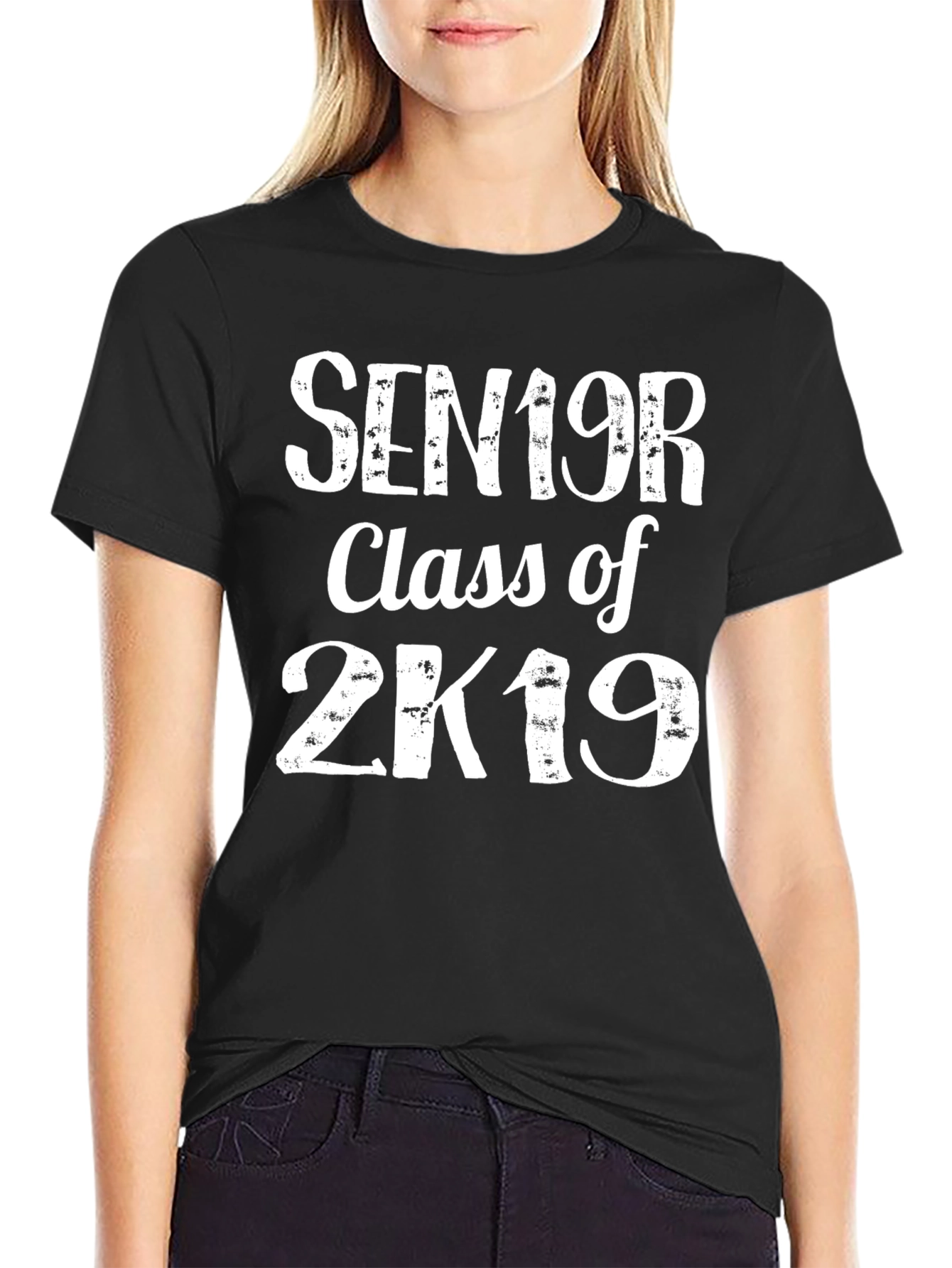 Senior Class of 2K19 Black T-Shirt