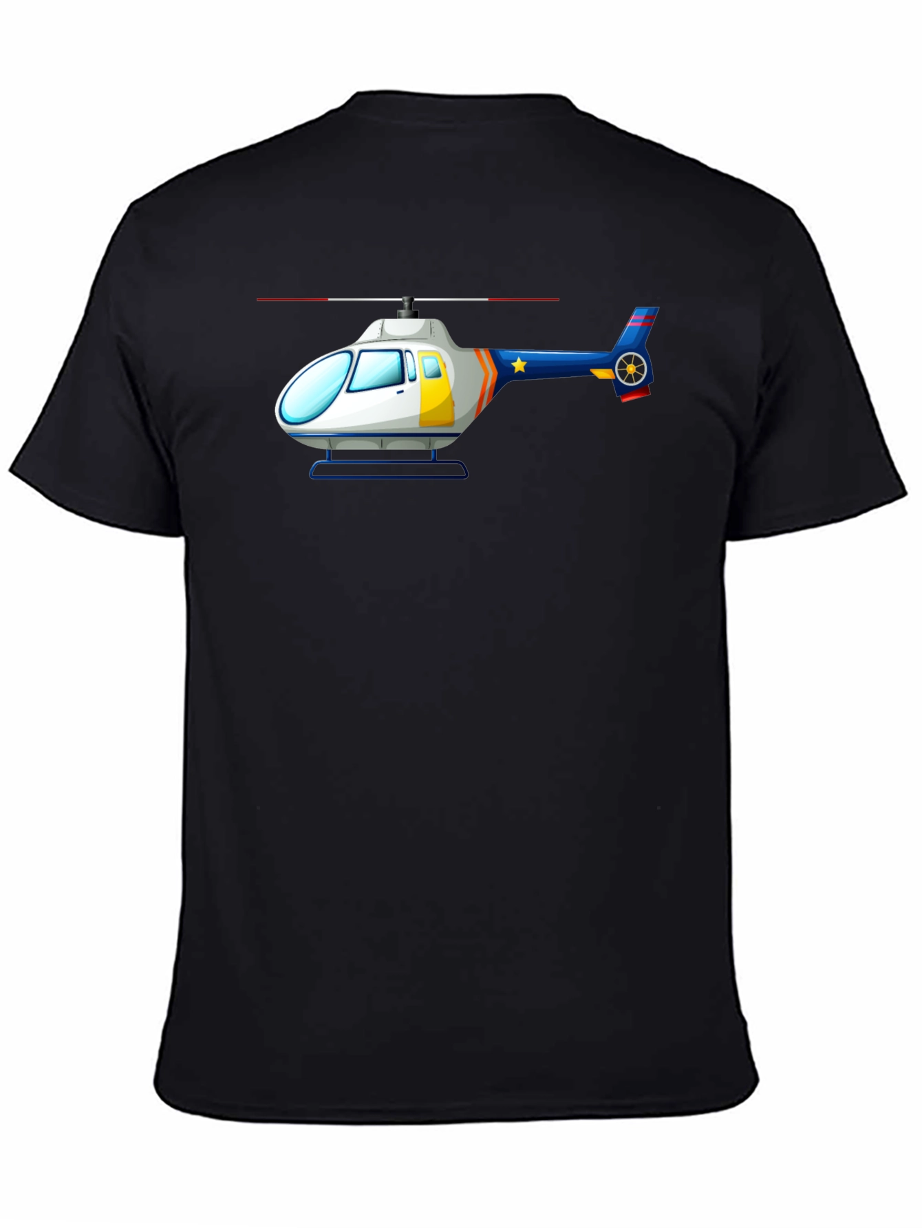 Helicopter Graphic Tee - Cool & Casual