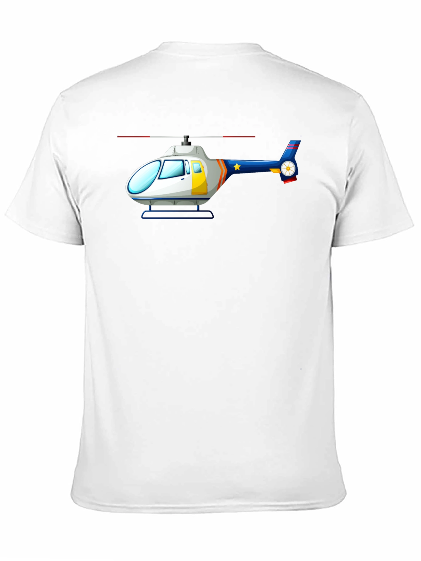 Helicopter Graphic Tee - Cool & Casual