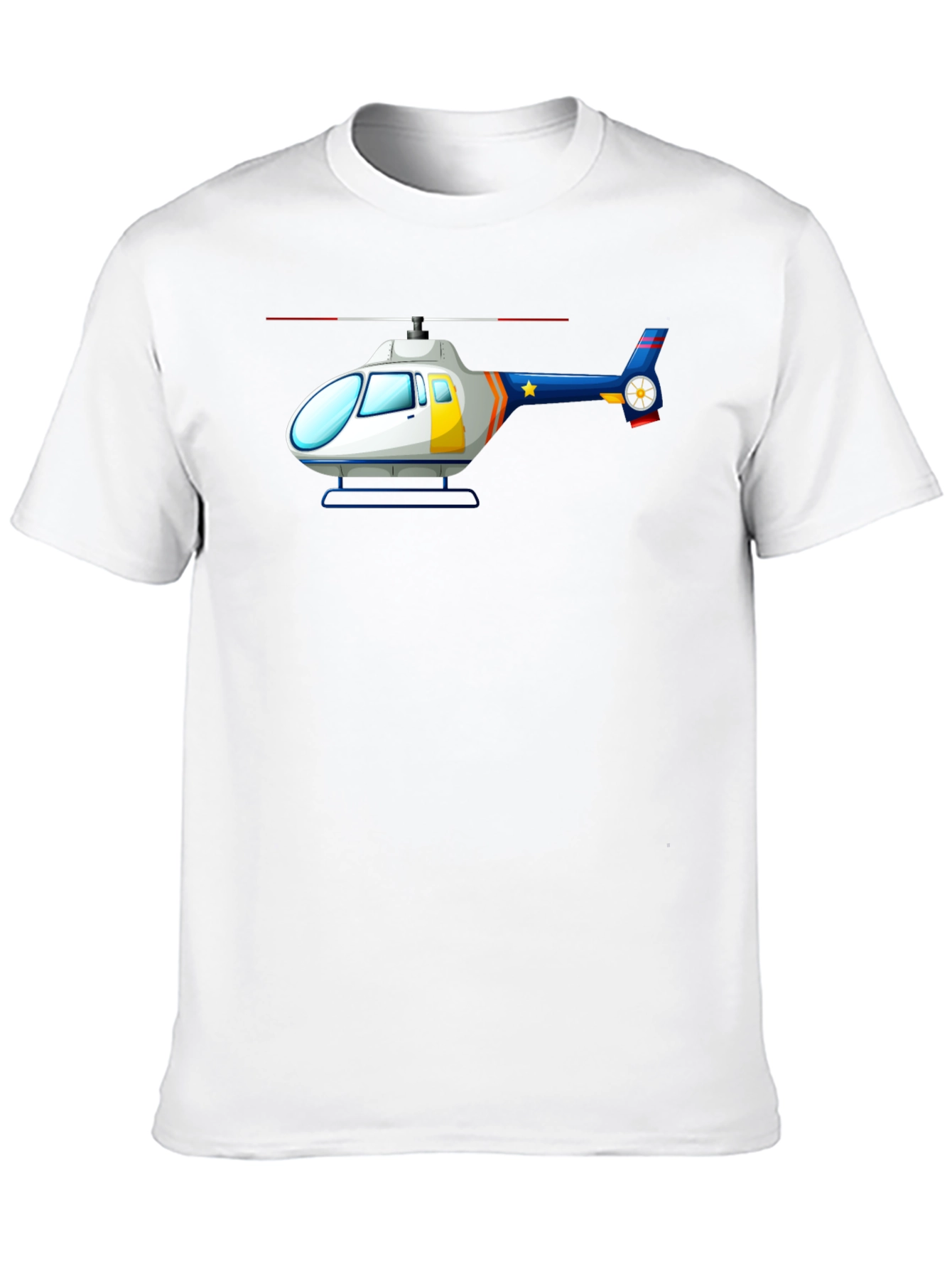 Helicopter Graphic Tee - Cool & Casual