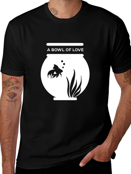 A Bowl of Love Graphic Tee - Black