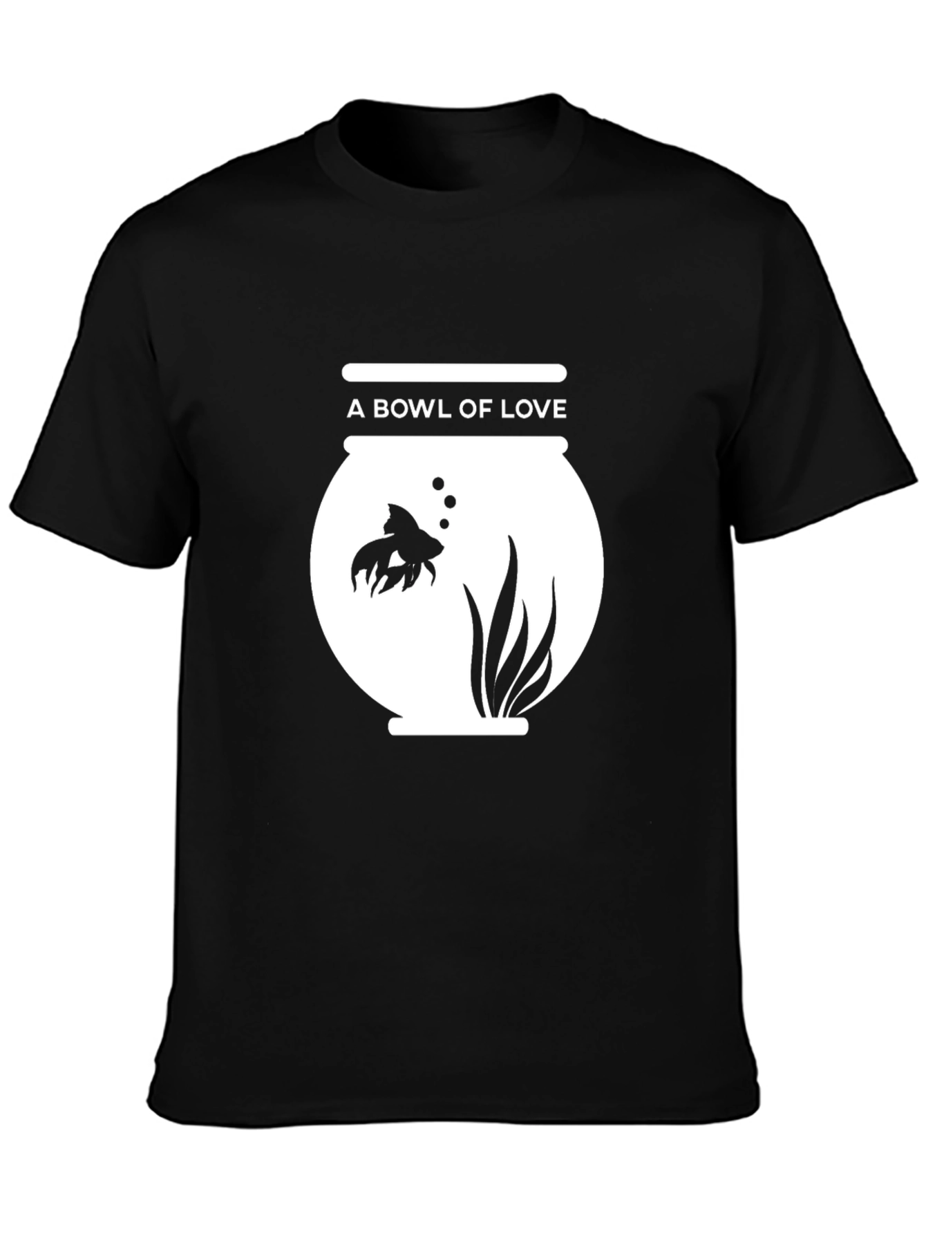 A Bowl of Love Graphic Tee - Black