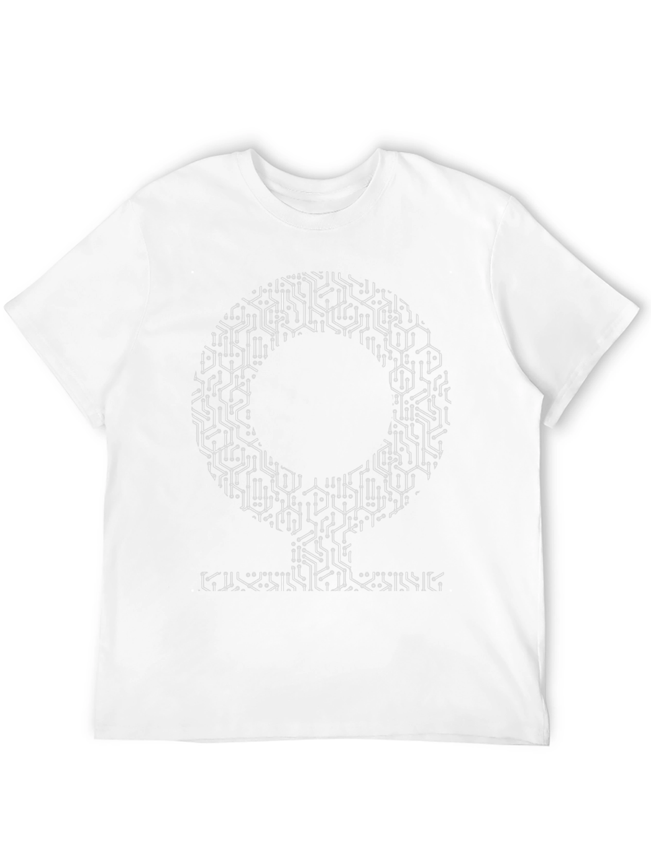 Circuit Symbol Black T-Shirt