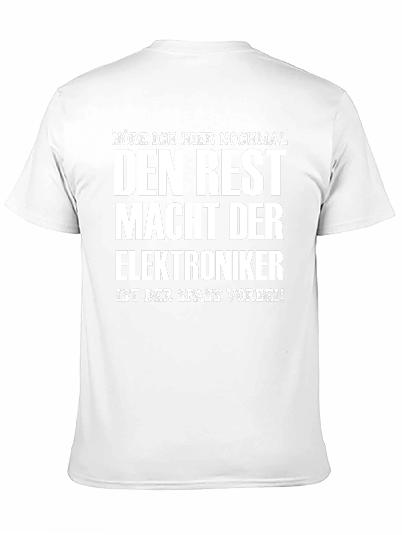 Electronics Technician Fun Black T-Shirt