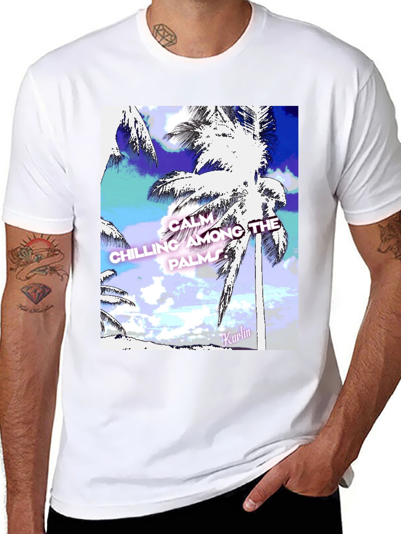 Chill Palms Graphic Tee
