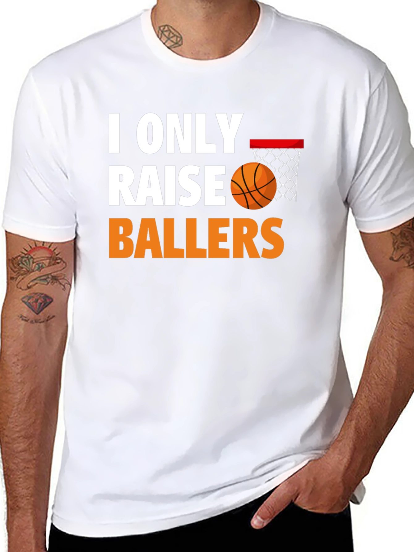 I Only Raise Ballers Graphic Tee