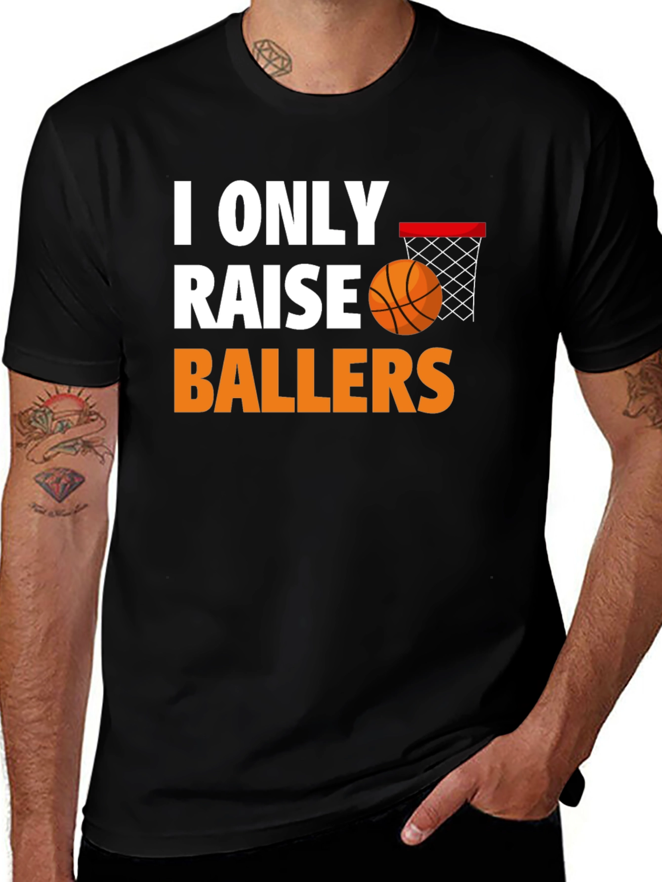 I Only Raise Ballers Graphic Tee