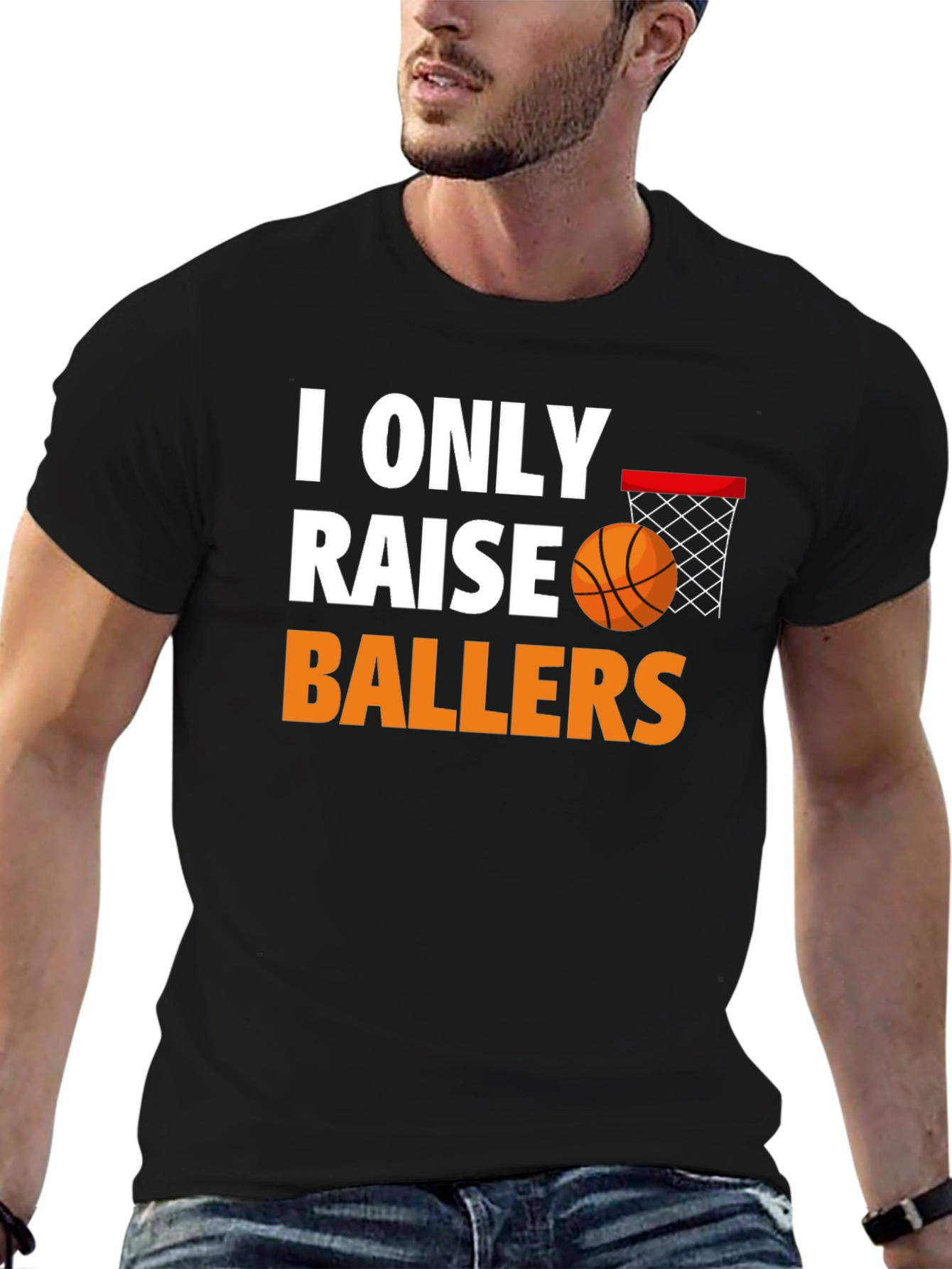 I Only Raise Ballers Graphic Tee