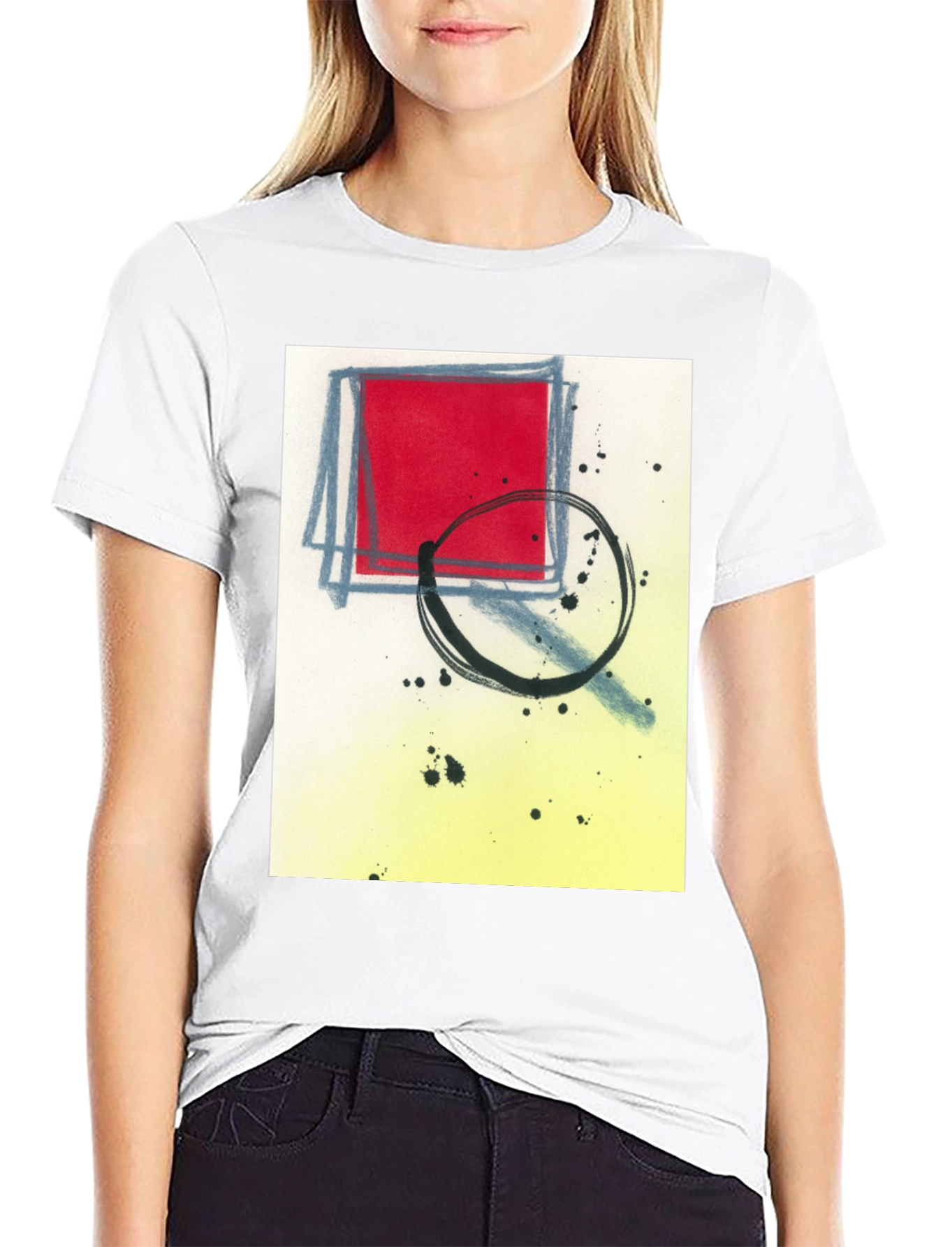 Abstract Graphic T-Shirt - Modern Art Tee