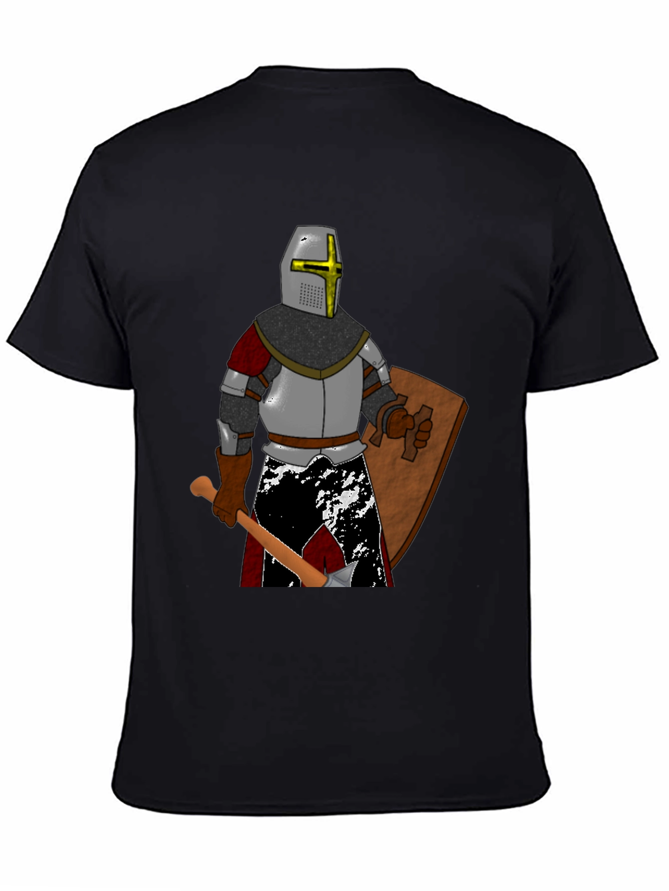 Crusader Knight Graphic T-Shirt
