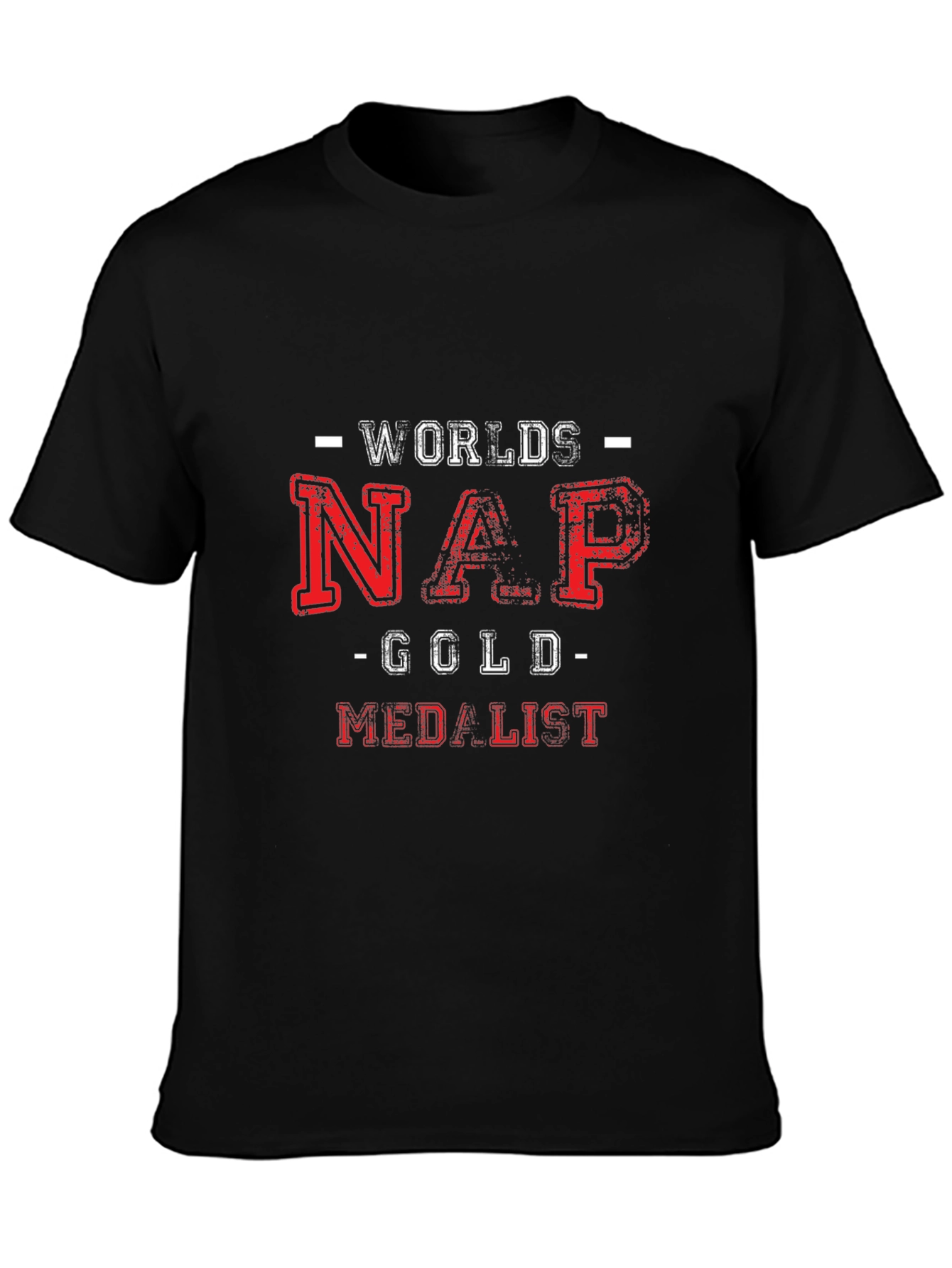 Worlds Nap Gold Medalist Graphic T-Shirt